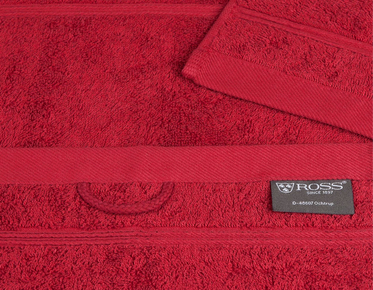 ROSS Waschhandschuh »Rubin«, (Packung, 6 tlg., 6 Waschhandschuhe), 100% Baumwolle