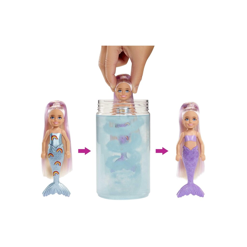 Barbie Anziehpuppe »Color Reveal Mermaids«