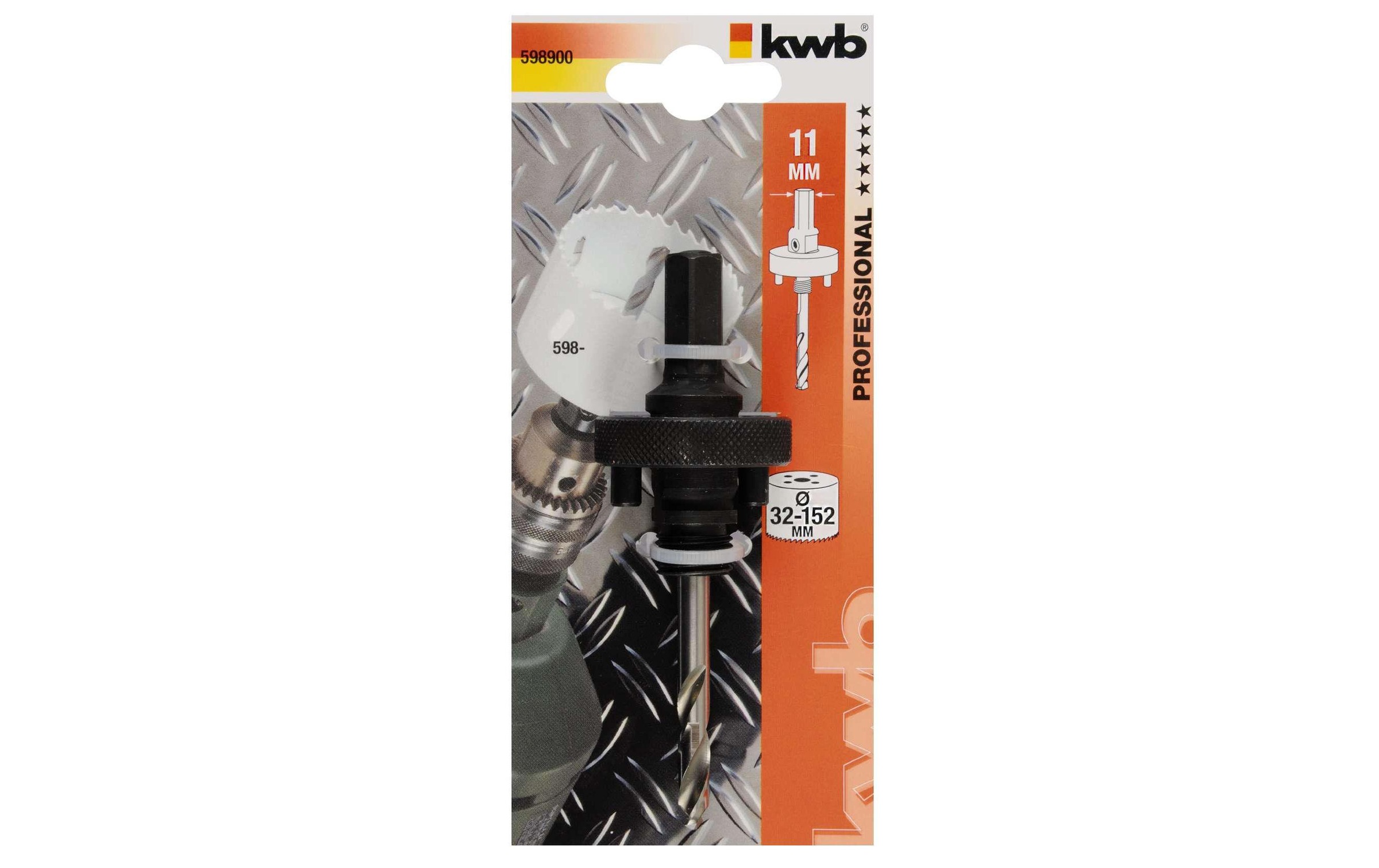 kwb Metallbohrer »Aufnahmeschaft 32-152 mm 5/8X18«