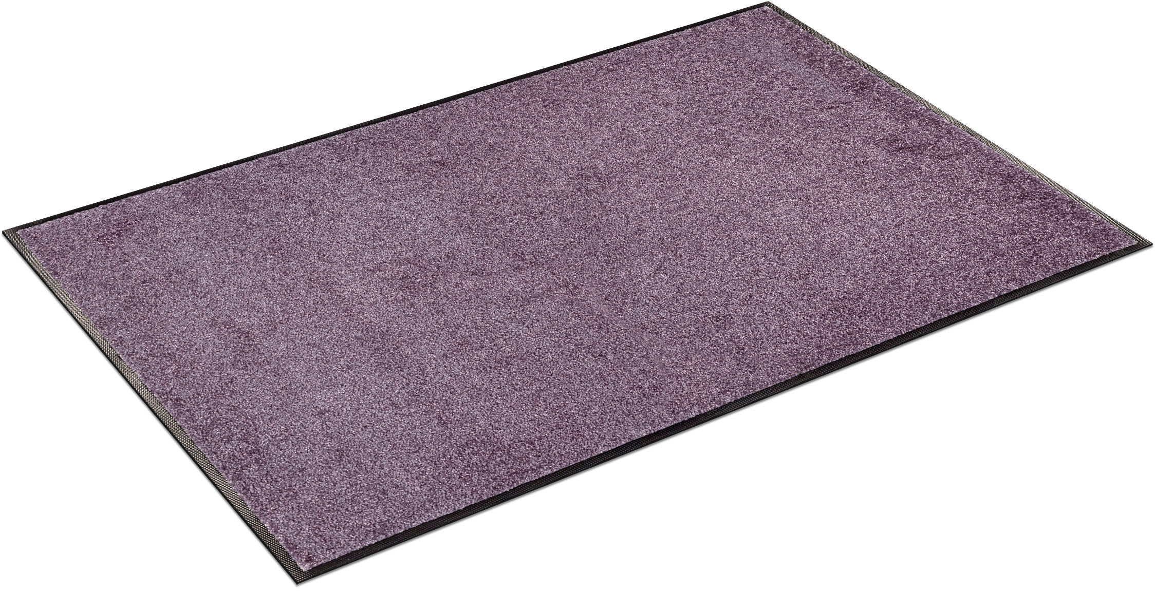 wash+dry by Kleen-Tex Fussmatte »Trend Uni, Schmutzfangmatte, waschbar«, rechteckig, 9 mm Höhe, rutschhemmend, In- und Outdoor geeignet, auch als Läufer erhältlich