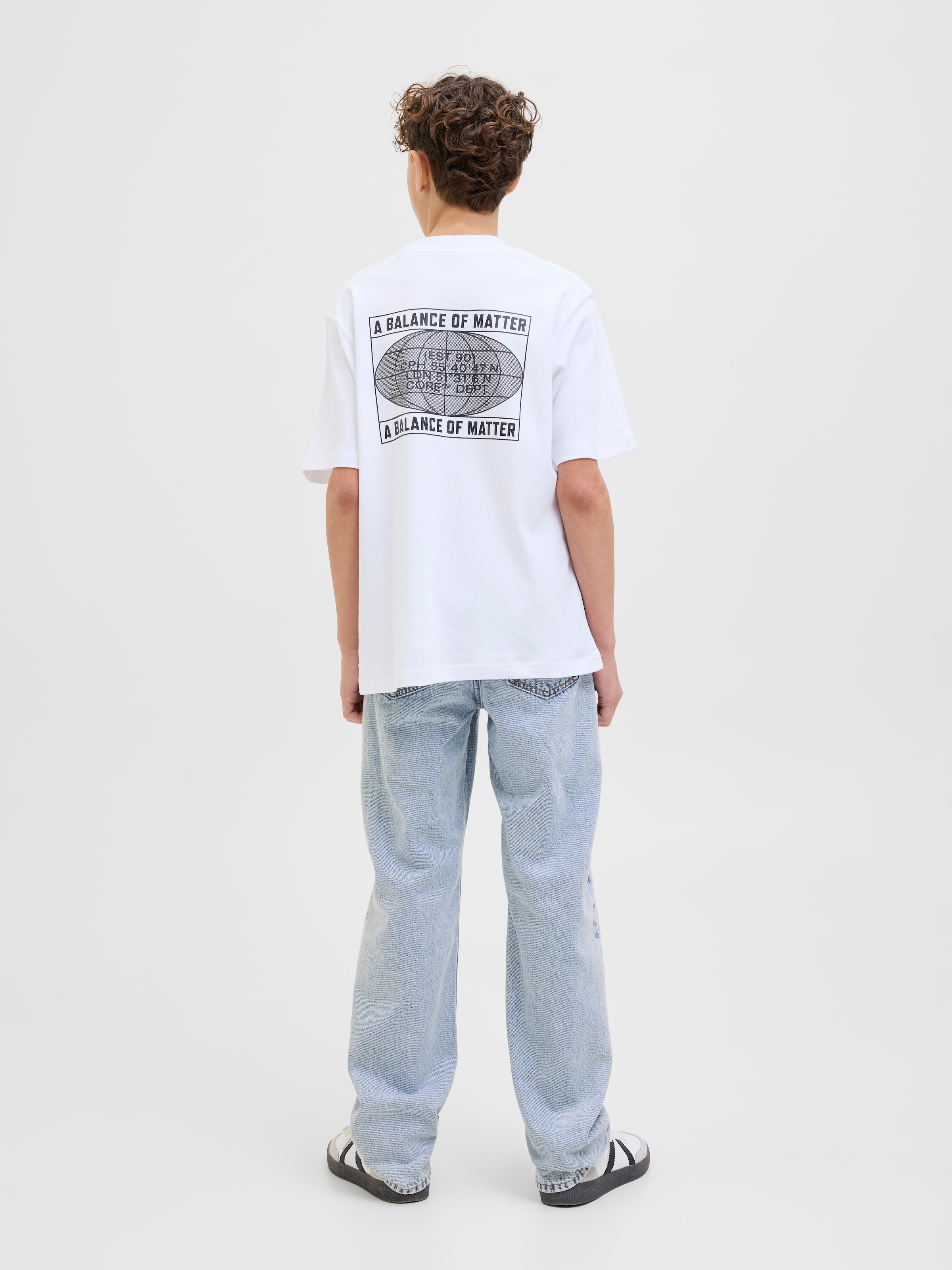 Jack & Jones Junior Loose-fit-Jeans »JJICHRIS JJORIGINAL MF 160 SN JNR«