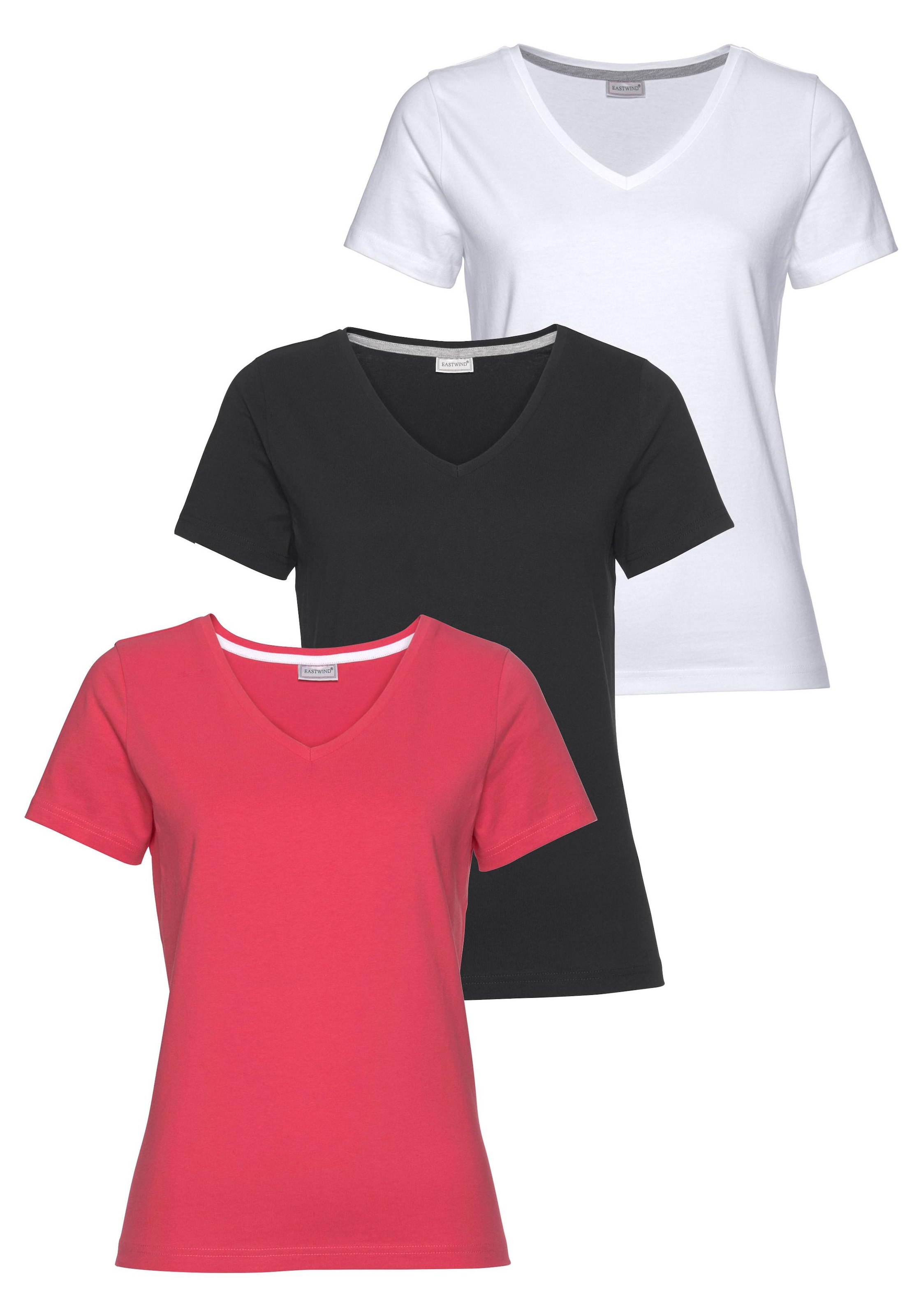 (Spar-Set, shoppen Jelmoli-Versand Schweiz T-Shirt, bei Eastwind 3er-Pack) online