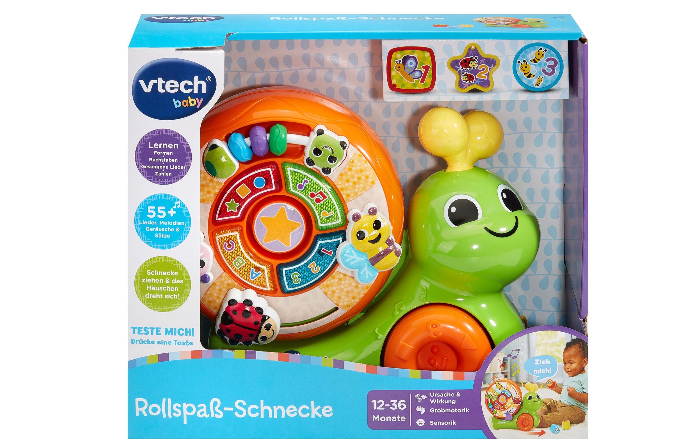 Vtech® Lernspielzeug »Rollspass-Schnecke -DE-«