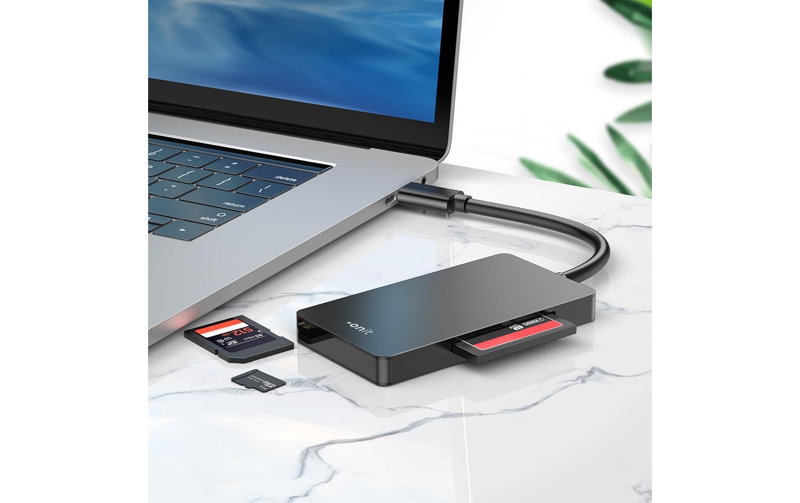 onit Speicherkartenleser »Extern Pro USB-C 3-in1«