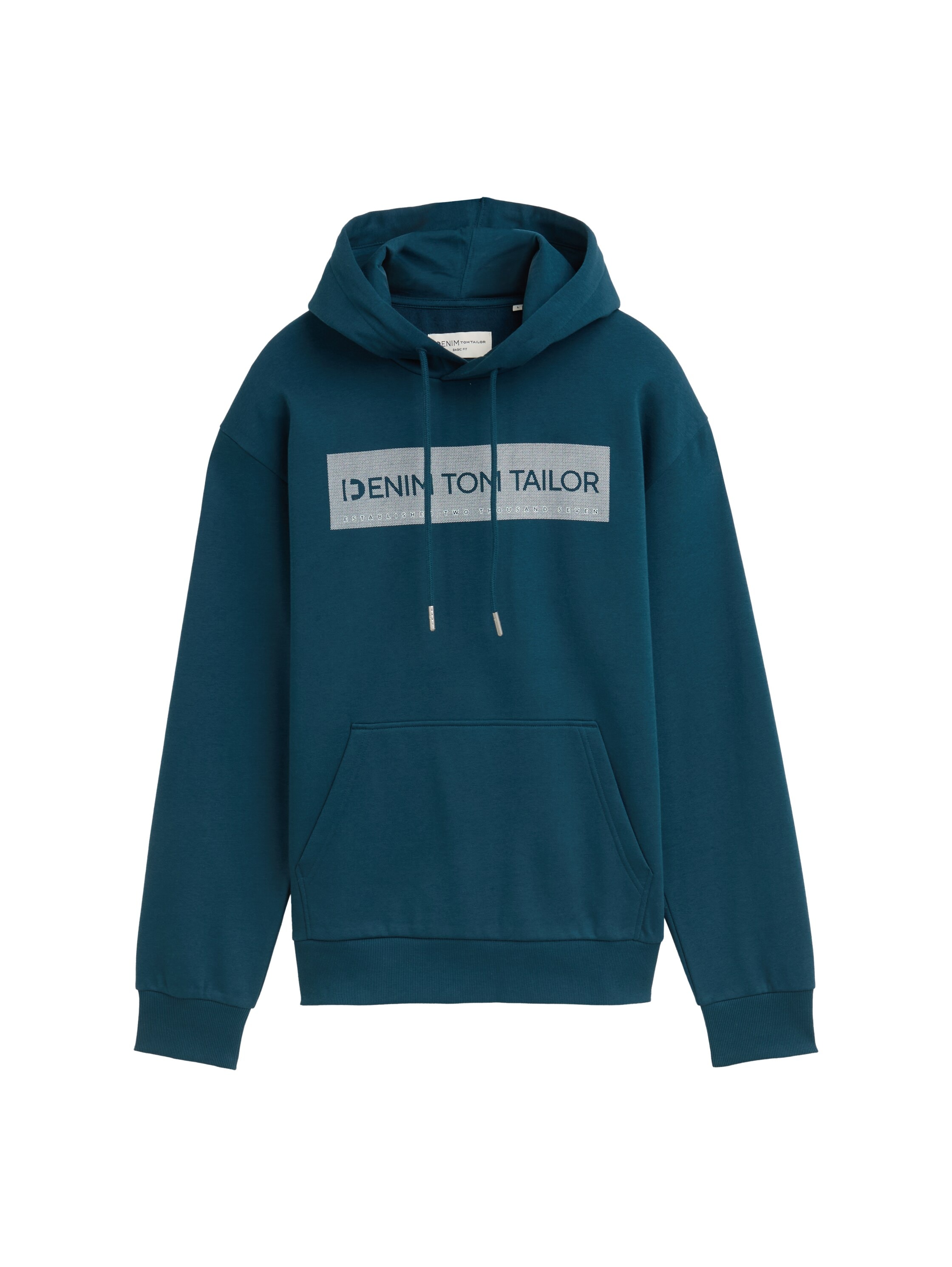 TOM TAILOR Denim Hoodie, mit Logo Print