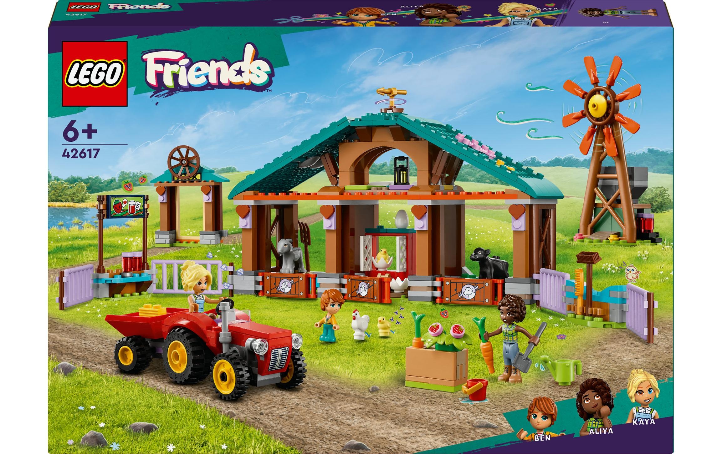 LEGO® Spielbausteine »Auffangstation für Farmtiere 42617«, (489 St.)