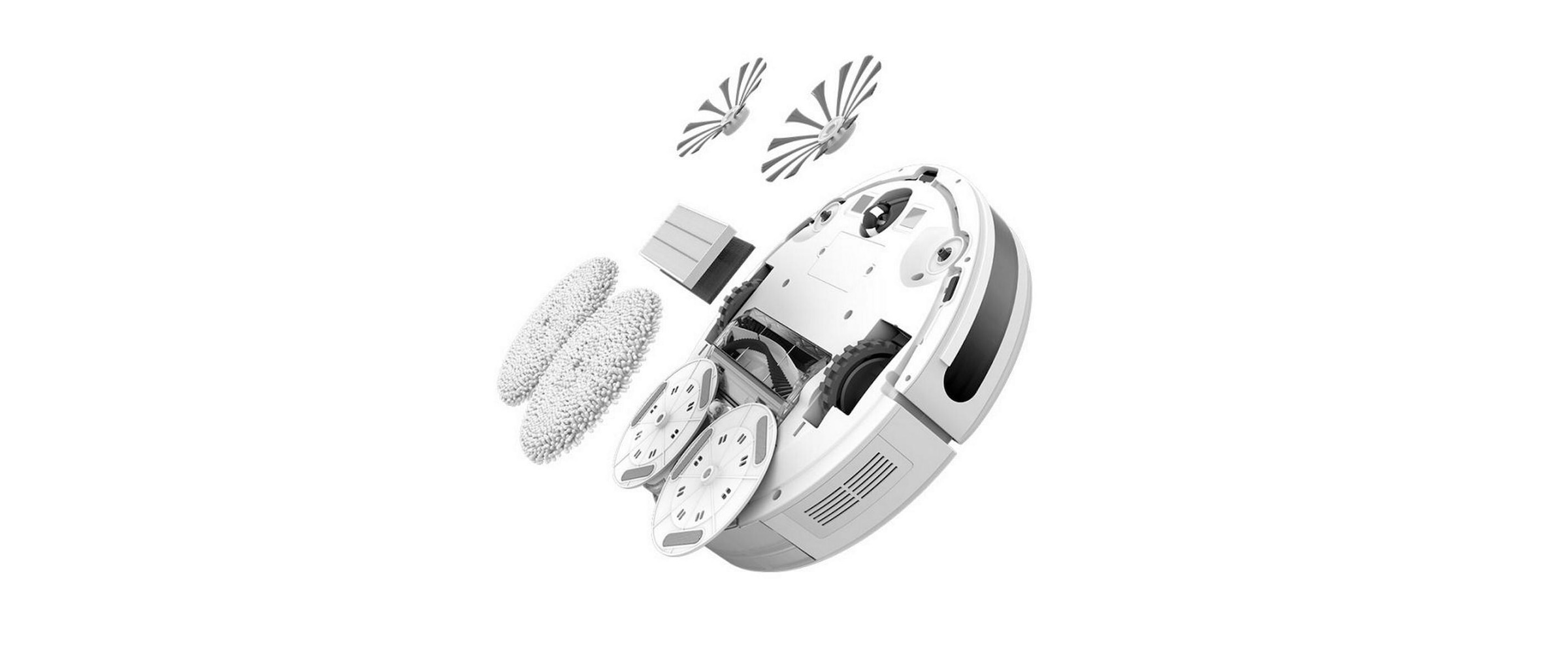Bissell Reinigungstuch »Spinwave 8 St«, Mikrofaser, (8 St.)
