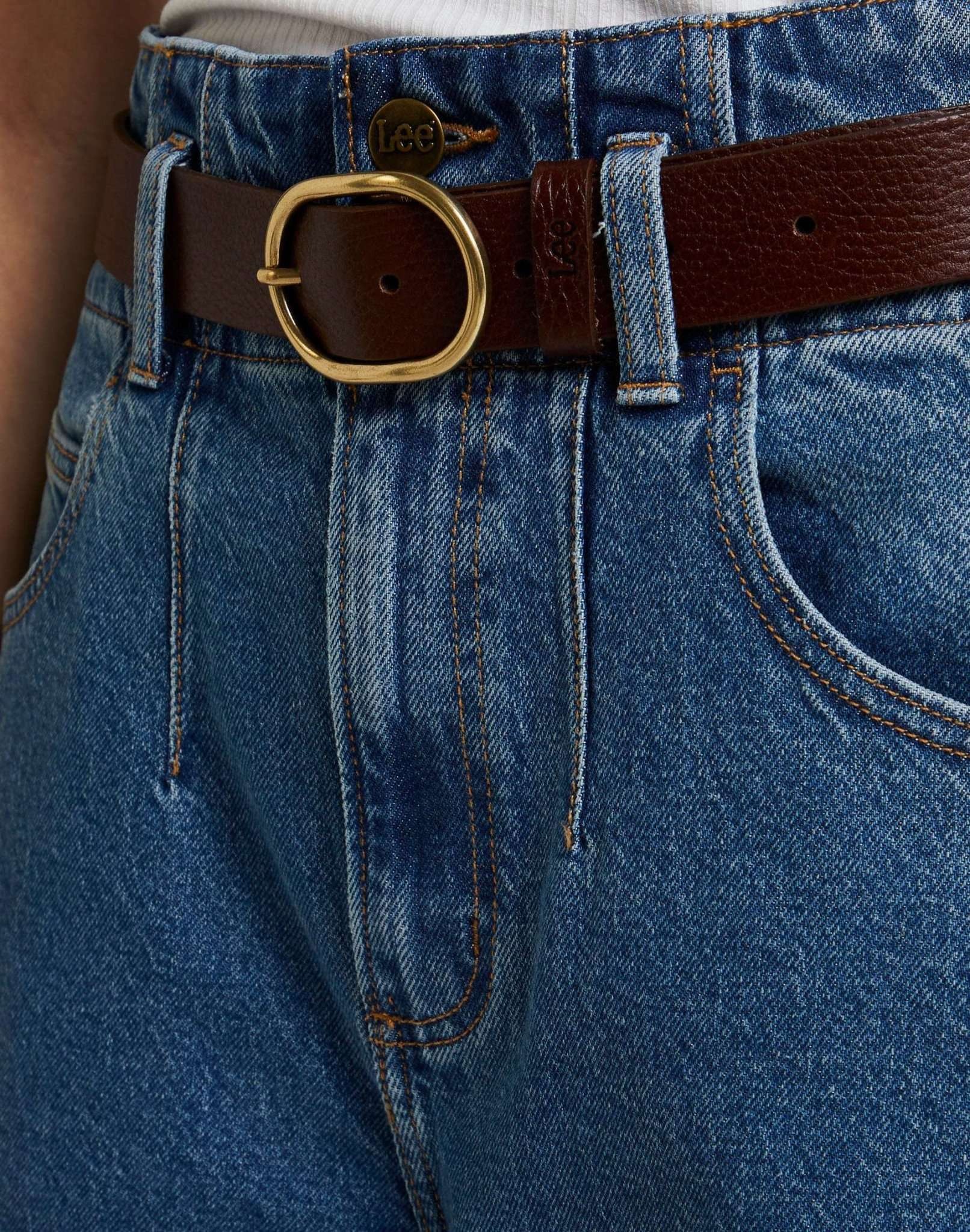 Lee® Hüftgürtel »Lee Gürtel Wide Leather Belt«