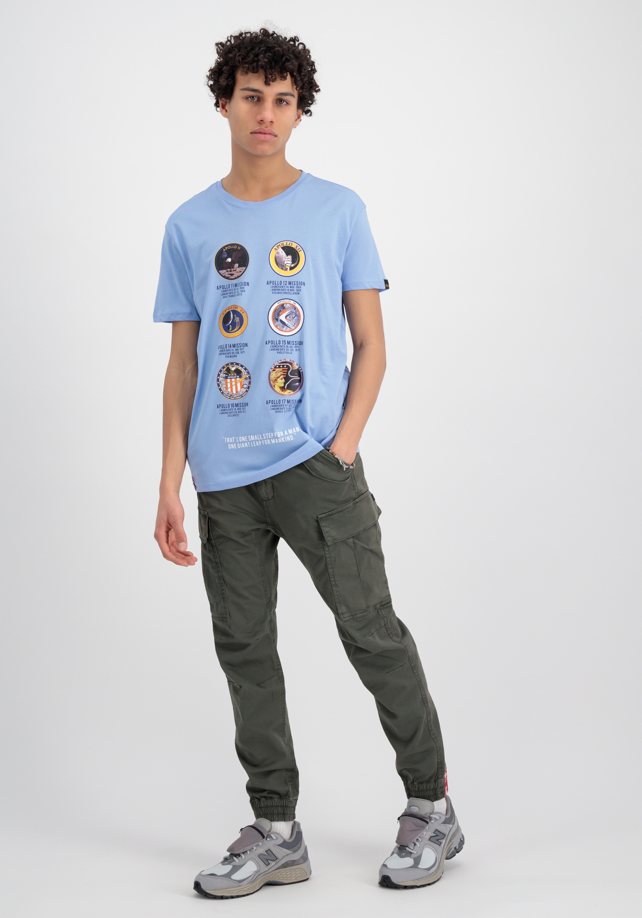 Alpha Industries T-Shirt »Alpha Industries Men - T-Shirts Apollo Mission T-Shirt«