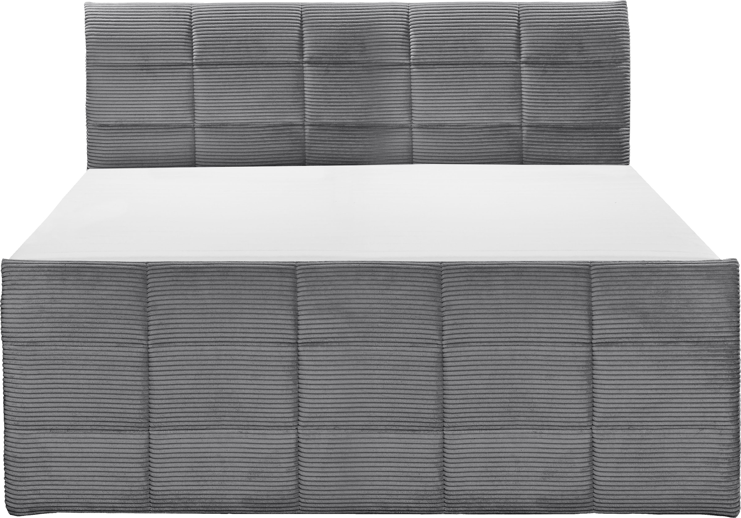 ED EXCITING DESIGN Boxspringbett »Bolivia«, harte Seite mit Kokosmatte, weiche Seite mit Filzabdeckung