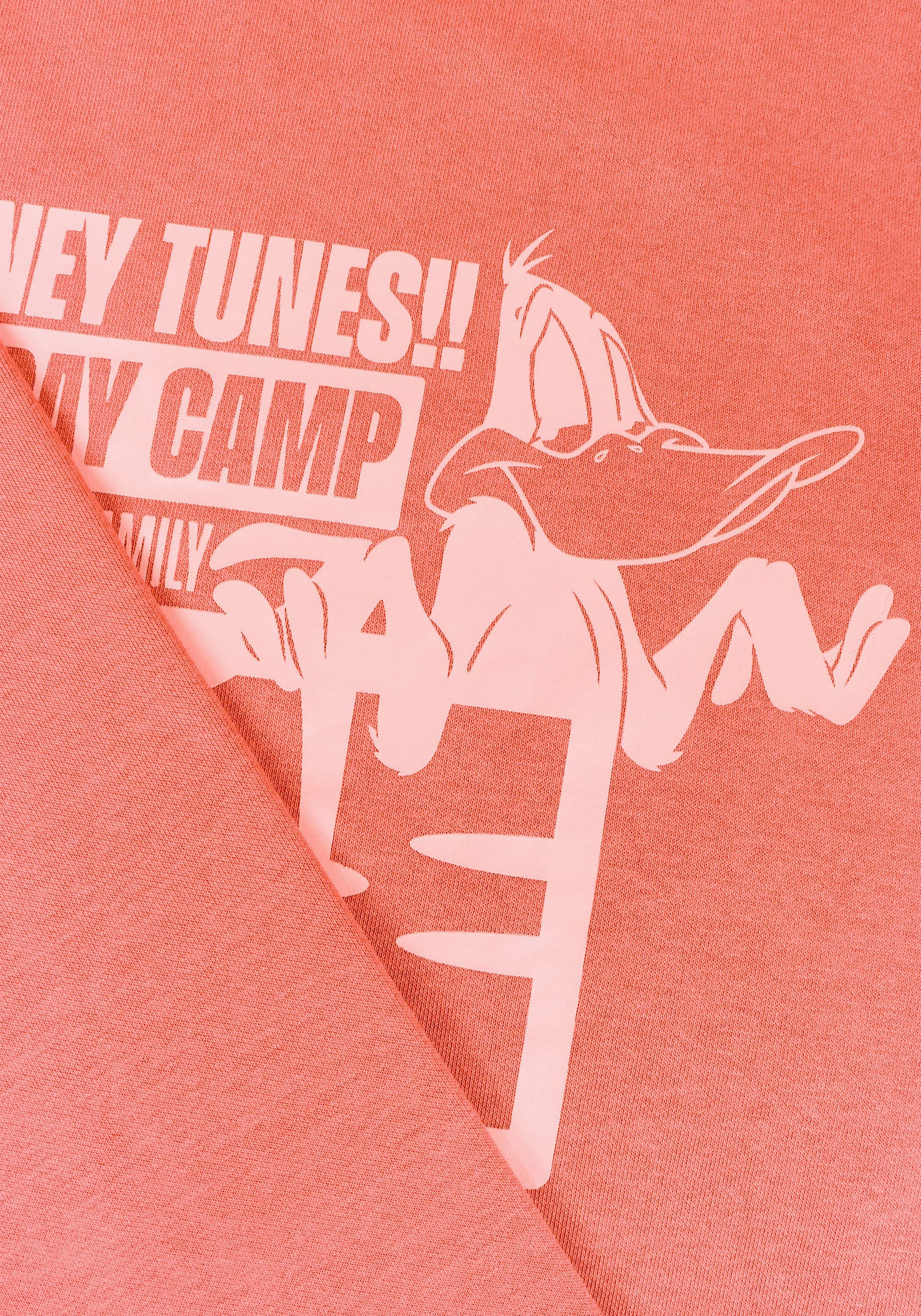 Capelli New York Hoodie, Holiday Camp - Daffy Duck Lizenz Design auf Vorder und Rückseite.