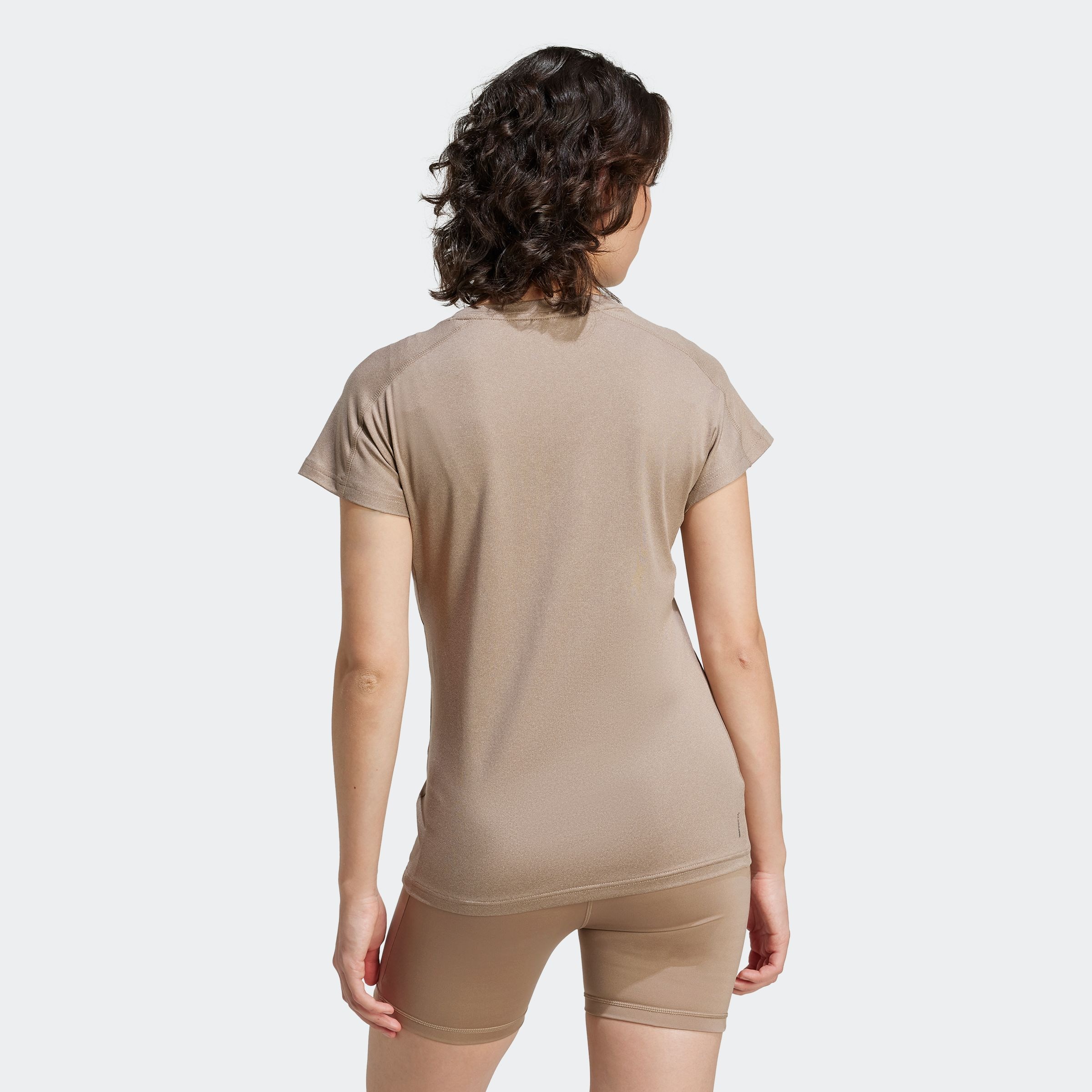 adidas Performance T-Shirt »WE MIN T«, Trainingsshirt, feuchtigkeitsabsorbierend mit V Ausschnitt