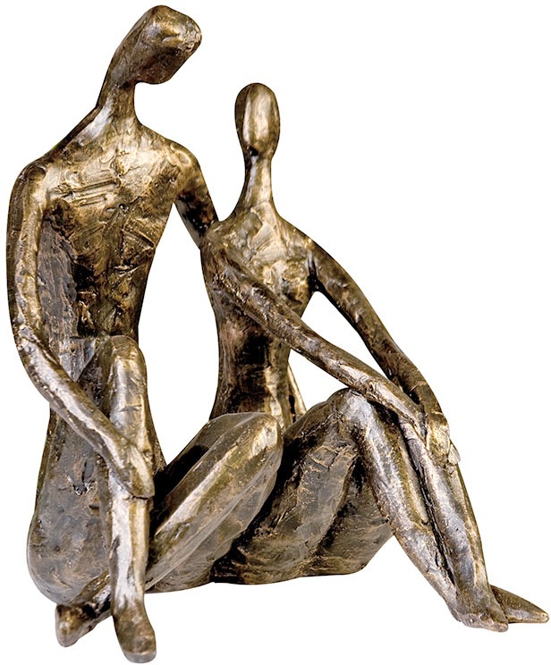 Casablanca Dekoobjekt, by | Jelmoli-Versand online »Skulptur Wohnzimmer shoppen Dekofigur 26 mit Gilde Date«, Höhe Pärchen, Spruchanhänger, cm,