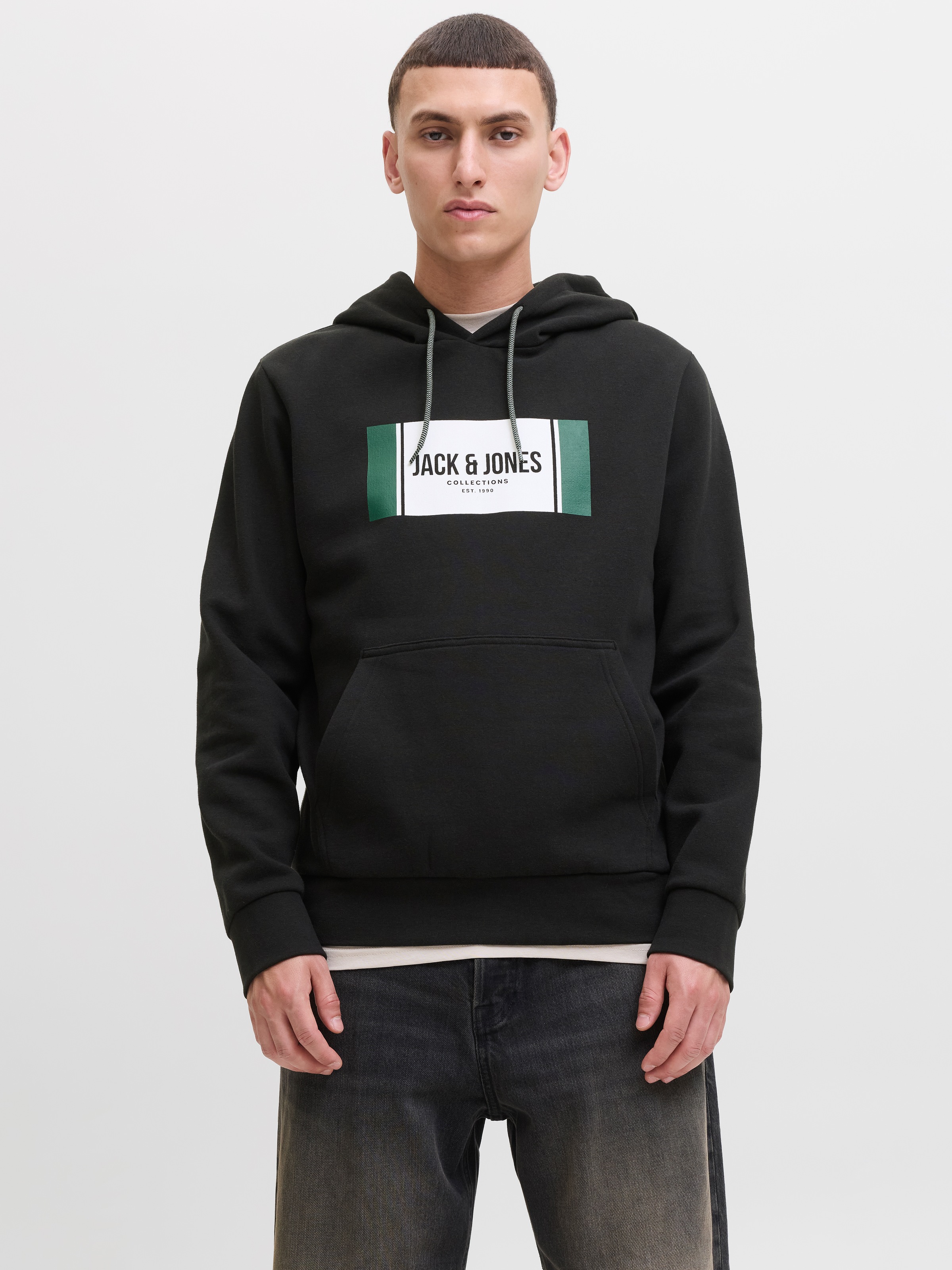 Jack & Jones Kapuzensweatshirt »JJHAYATO SWEAT HOOD BTS«