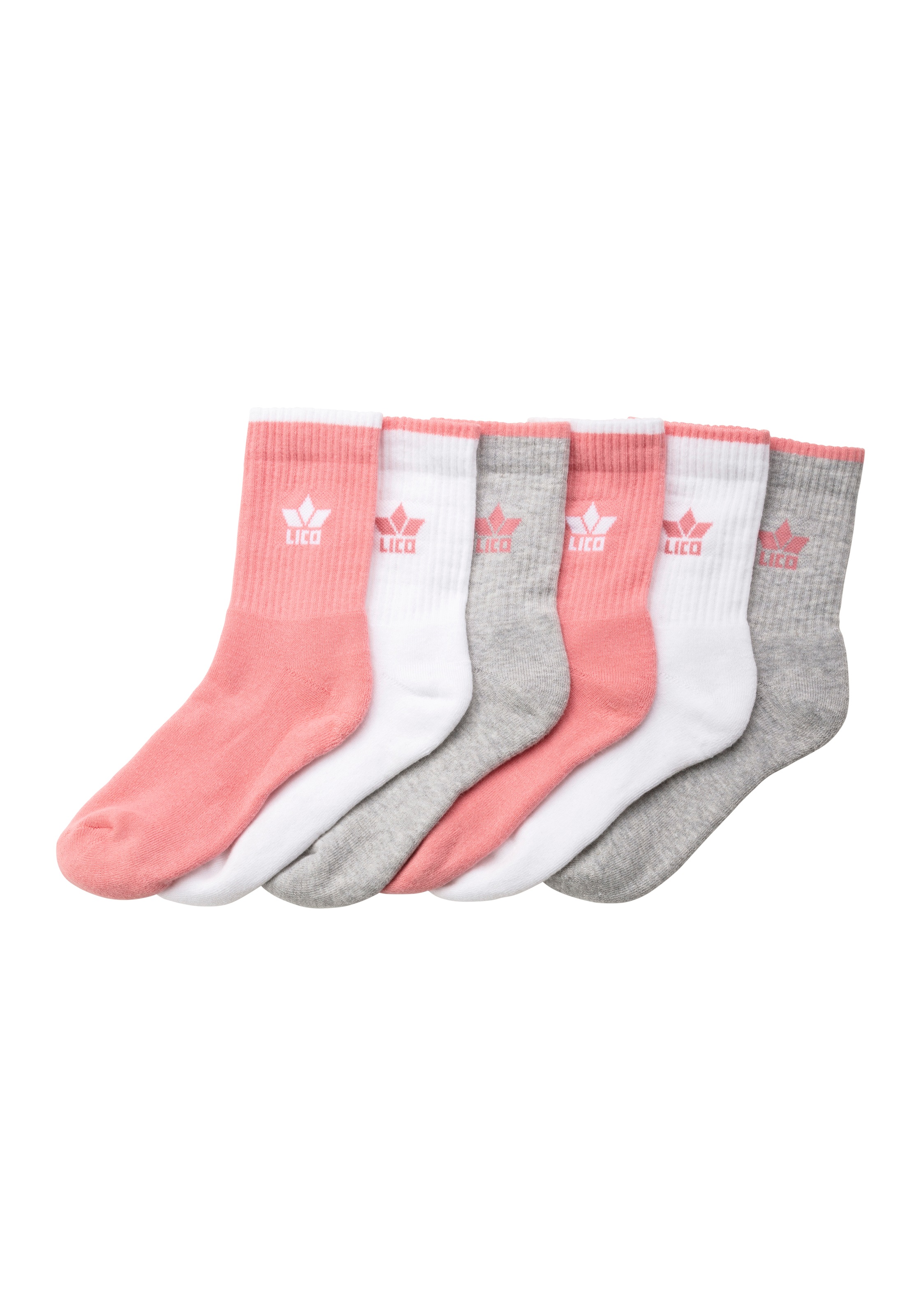 Lico Sportsocken, (6 Paar), mit Frottee kaufen