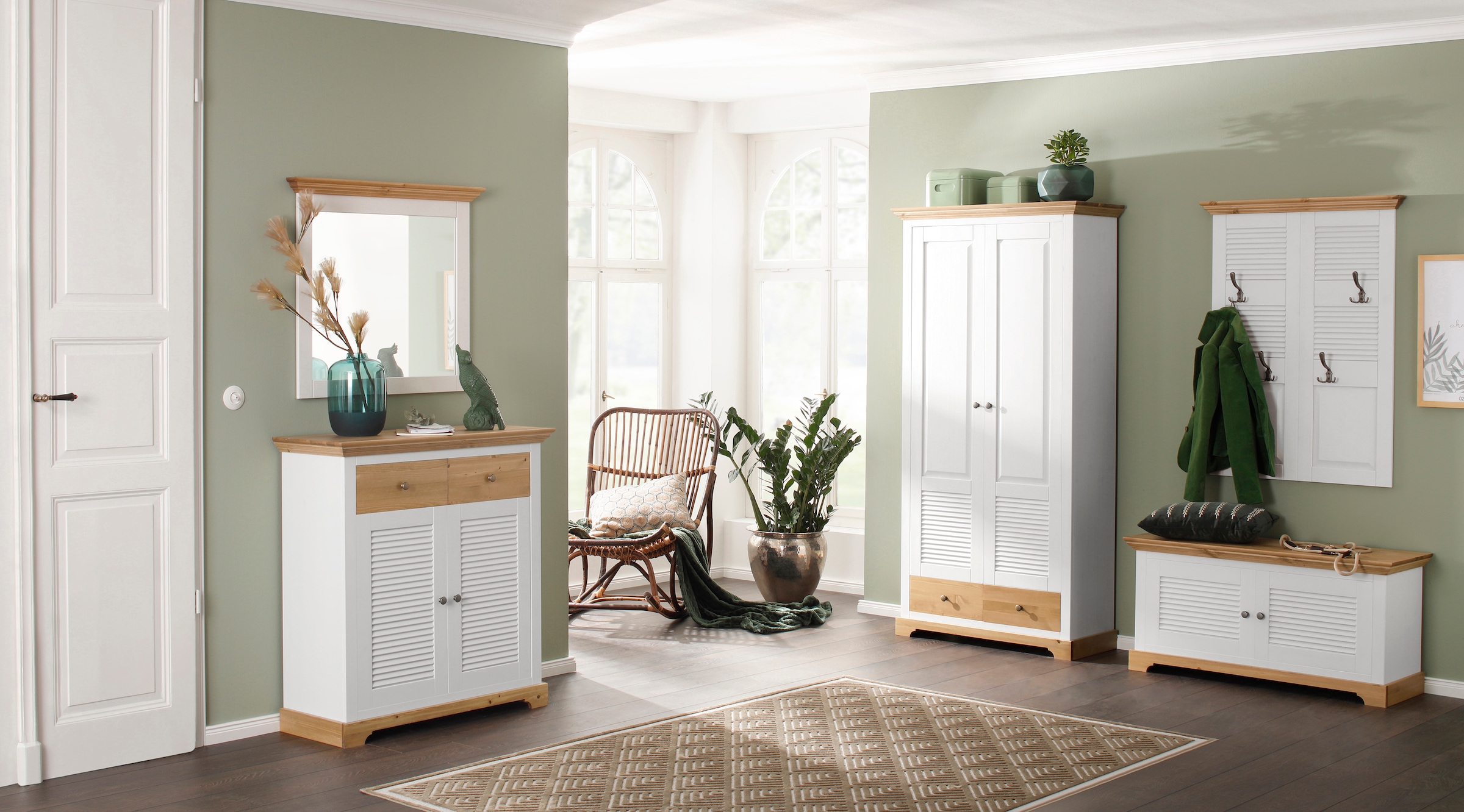 Home affaire Einlegeboden »Ayanna«, (3 St.), Breite 83 cm, aus massiver Kiefer, FSC®