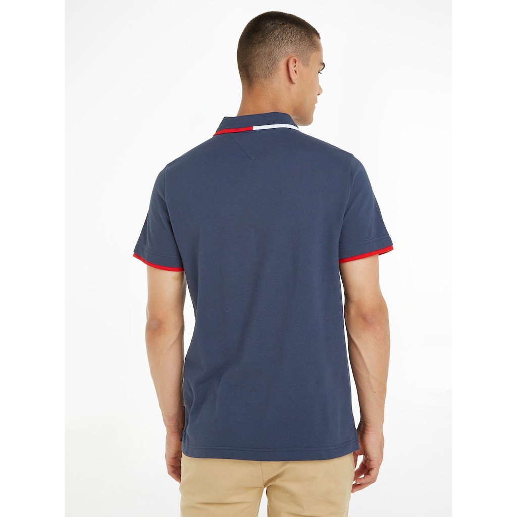 Tommy Jeans Poloshirt »TJM REG FLAG NECK POLO«