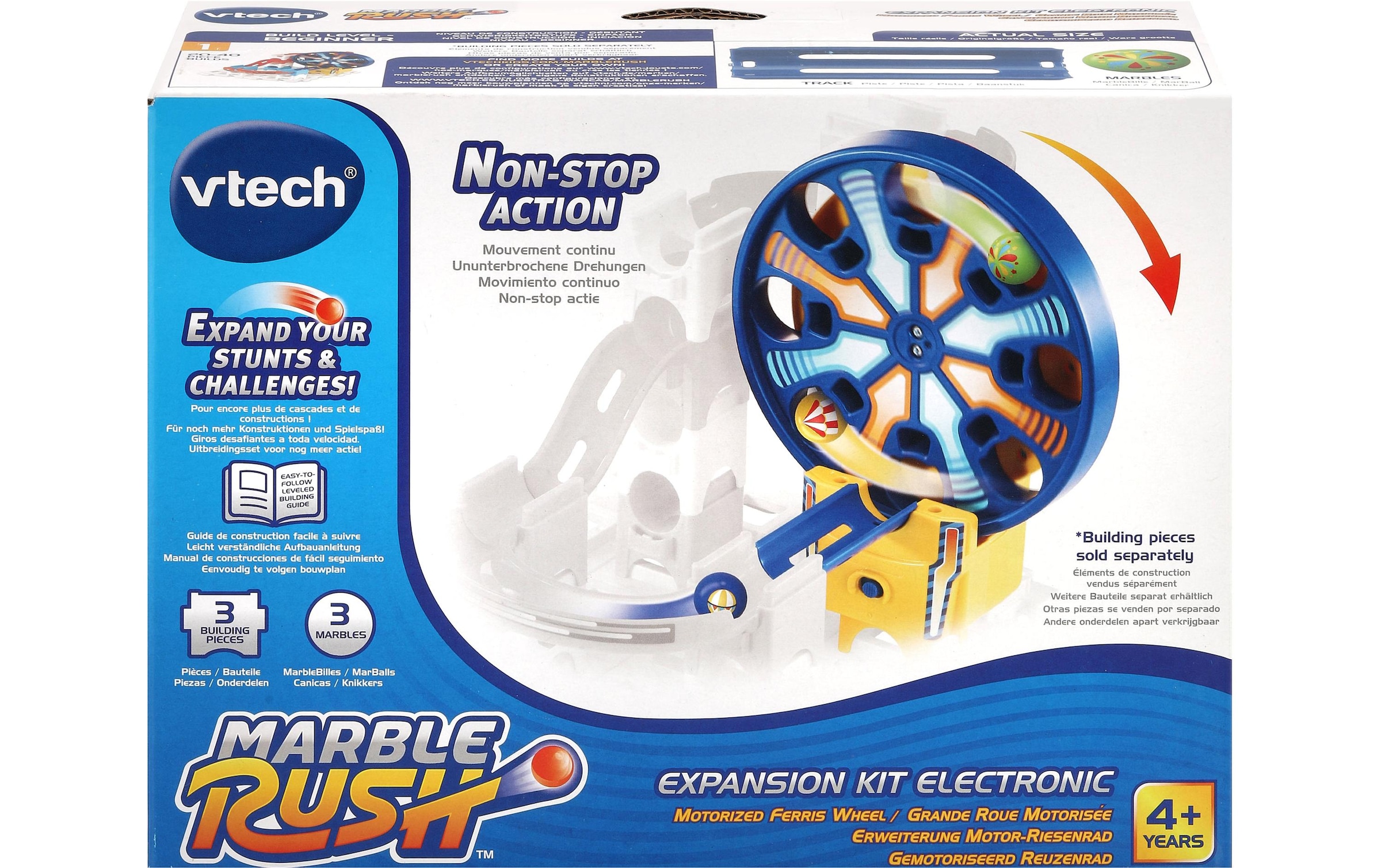 Vtech® Kugelbahn »Marble Rush – Erweiterung Motor-Riesenrad«, (6 tlg.)