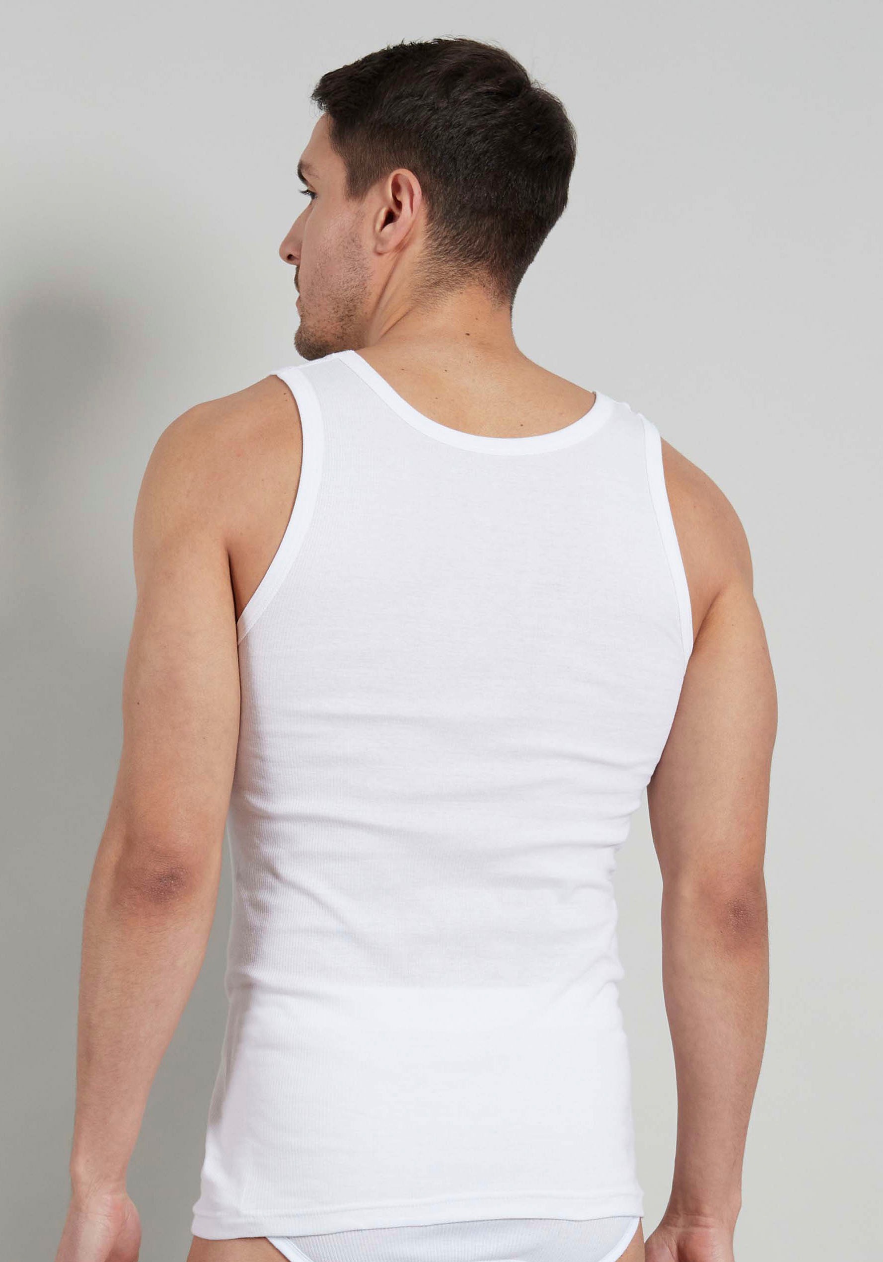 TOM TAILOR Tanktop »Montana«, (2er Pack), mit Basic-Schnitt