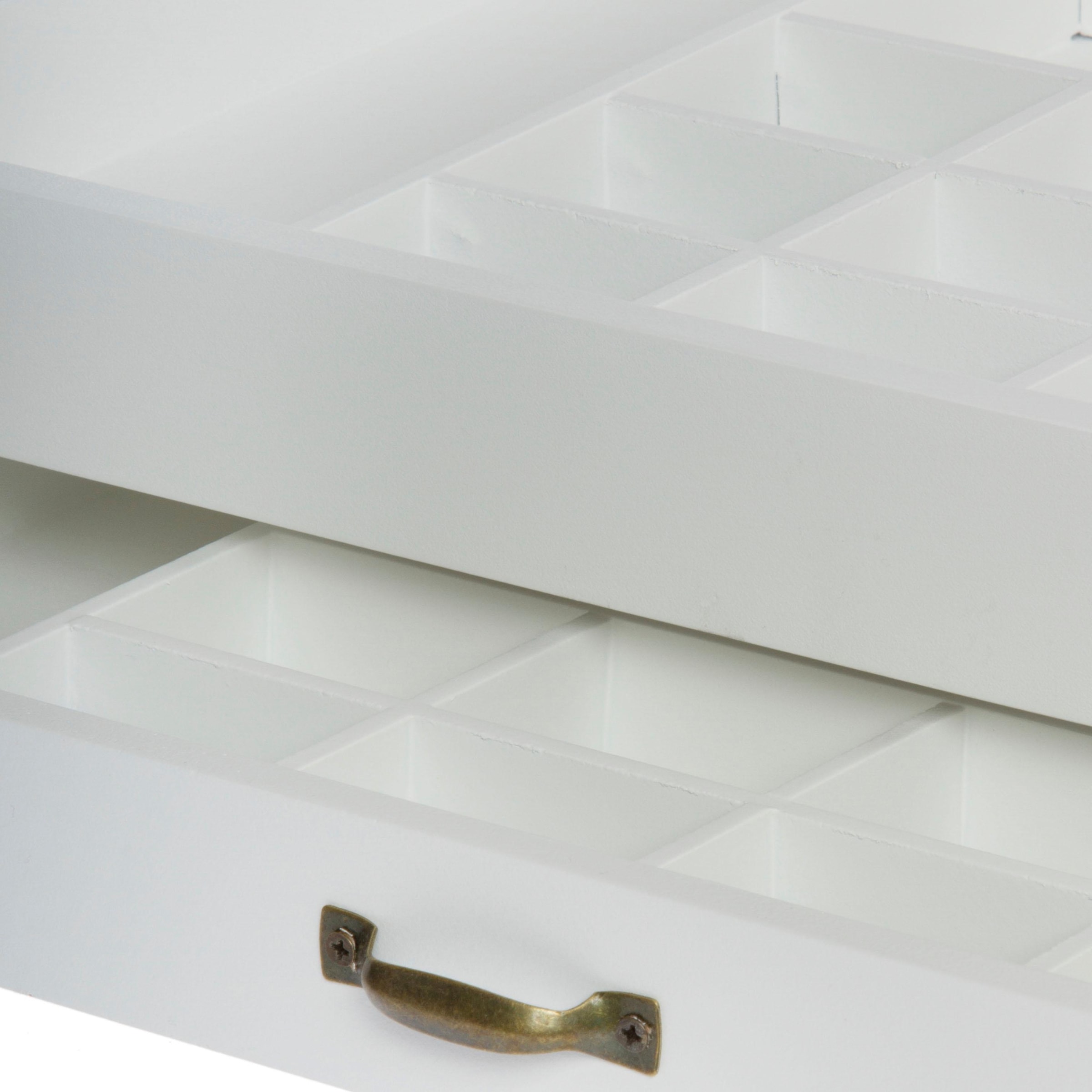 Myflair Möbel & Accessoires Jelmoli-Versand & Aufbewahrungsbox, Glas weiss, aus mit Schubkasten Deckel kaufen | online Setzkasten