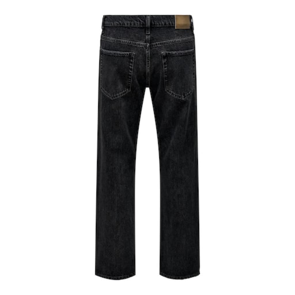 ONLY & SONS Loose-fit-Jeans »ONSEDGE STRAIGHT BROMO 0017 DOT DNM NOOS«