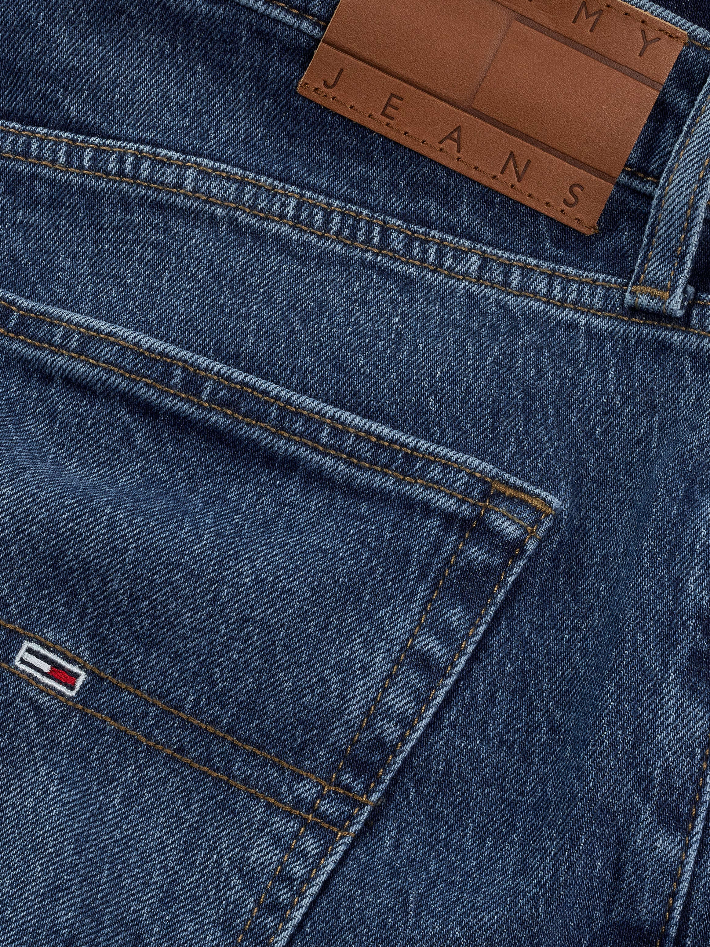 Tommy Jeans Regular-fit-Jeans »Otis Regular Straight«, Gerade geschnittene Jeans, regulärer Leibhöhe