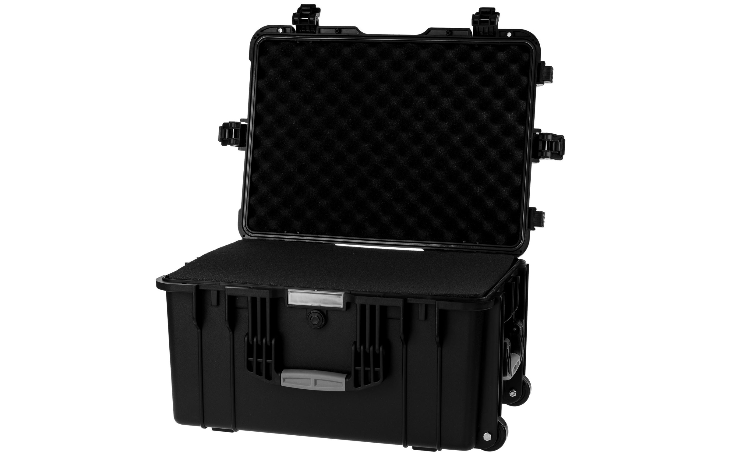 STRUCT Koffer »57.2 l, Schwarz«, 2 Rollen, Wasserschutz bis (m) 1, Wasserschutz bis (min.) 30