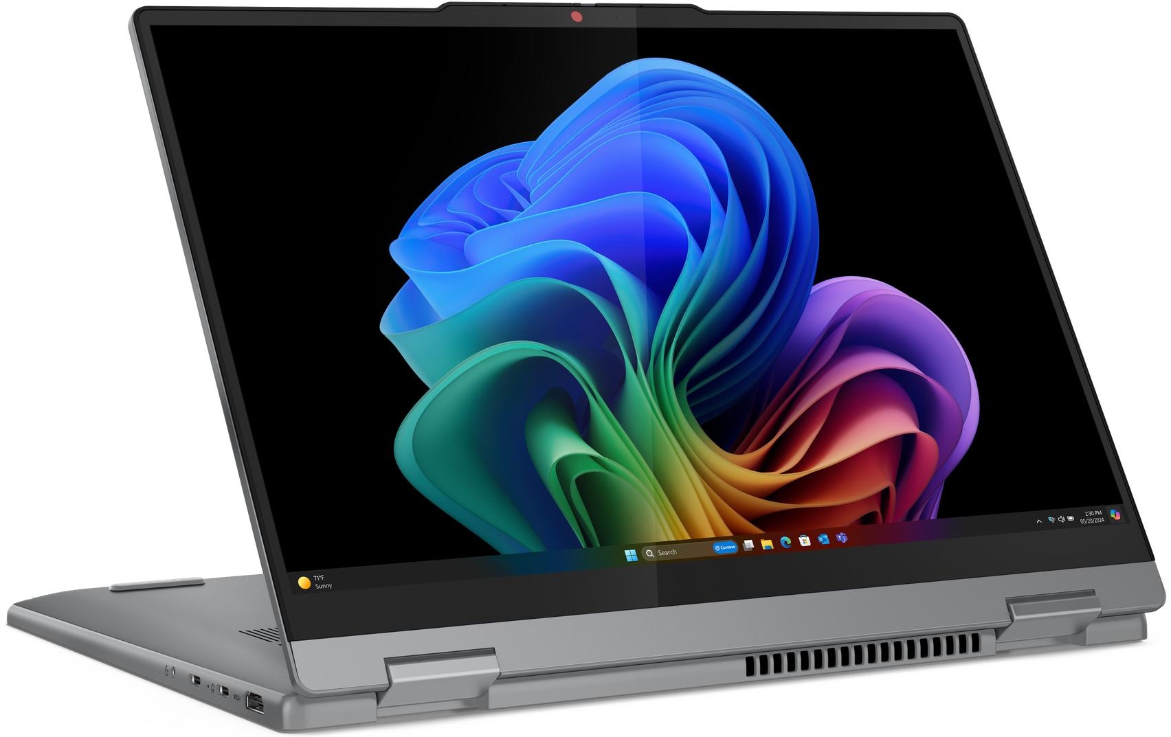 Lenovo Convertible Notebook »Notebook IdeaPad 5 2-in-1 14Q8X9 (Snapdragon)«, 35,42 cm, / 14 Zoll, Qualcomm, Snapdragon X Plus, Adreno