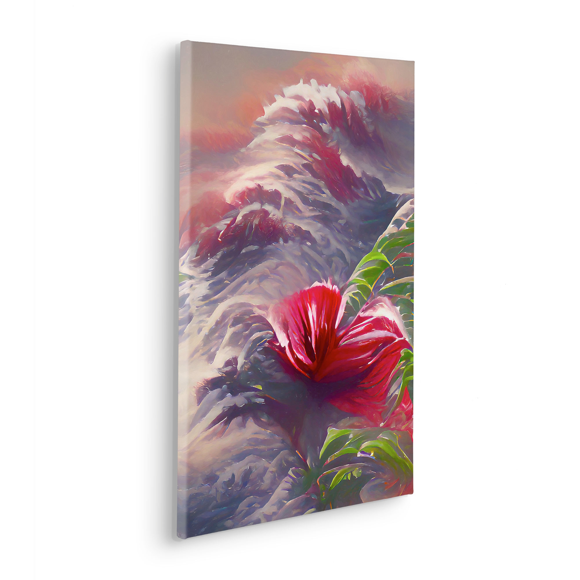 Komar Leinwandbild »Blossom Wave - Grösse 40 x 60 cm«, Natur, (1 St.), Keilrahmenbild mi Echtholzrahmen