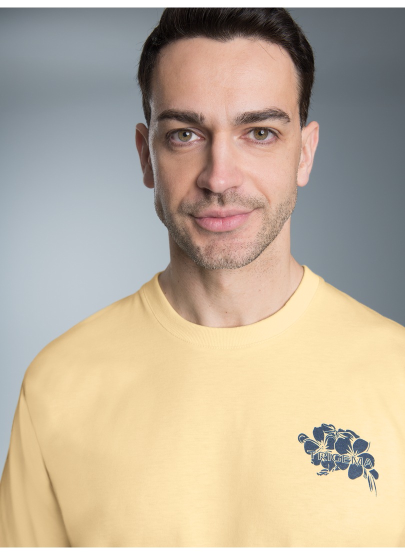 Trigema T-Shirt »TRIGEMA T-Shirt mit grossem Backprint«, (1 tlg.)