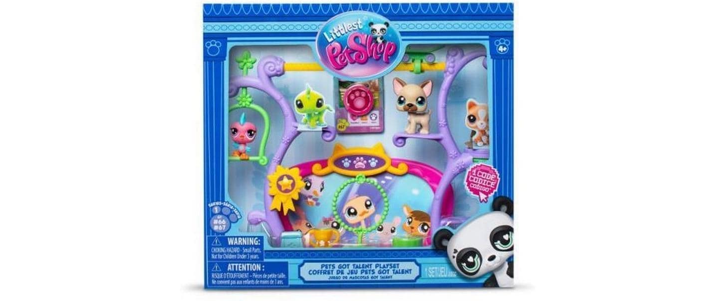 Bandai Spielfigur »Littlest Pet Shop – Coffret Pets Got Talent«