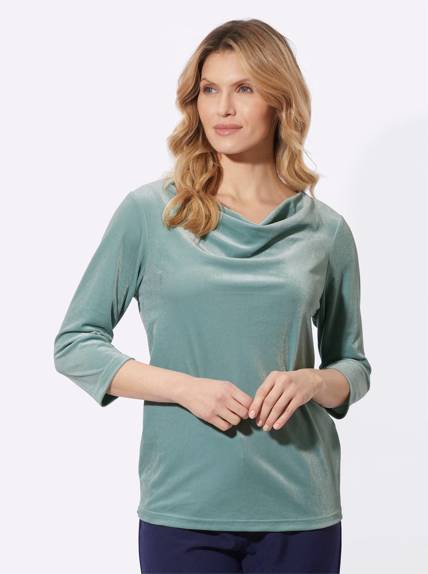 Classic Basics Wasserfallshirt »Wasserfallshirt« 1 Stk. tlg.