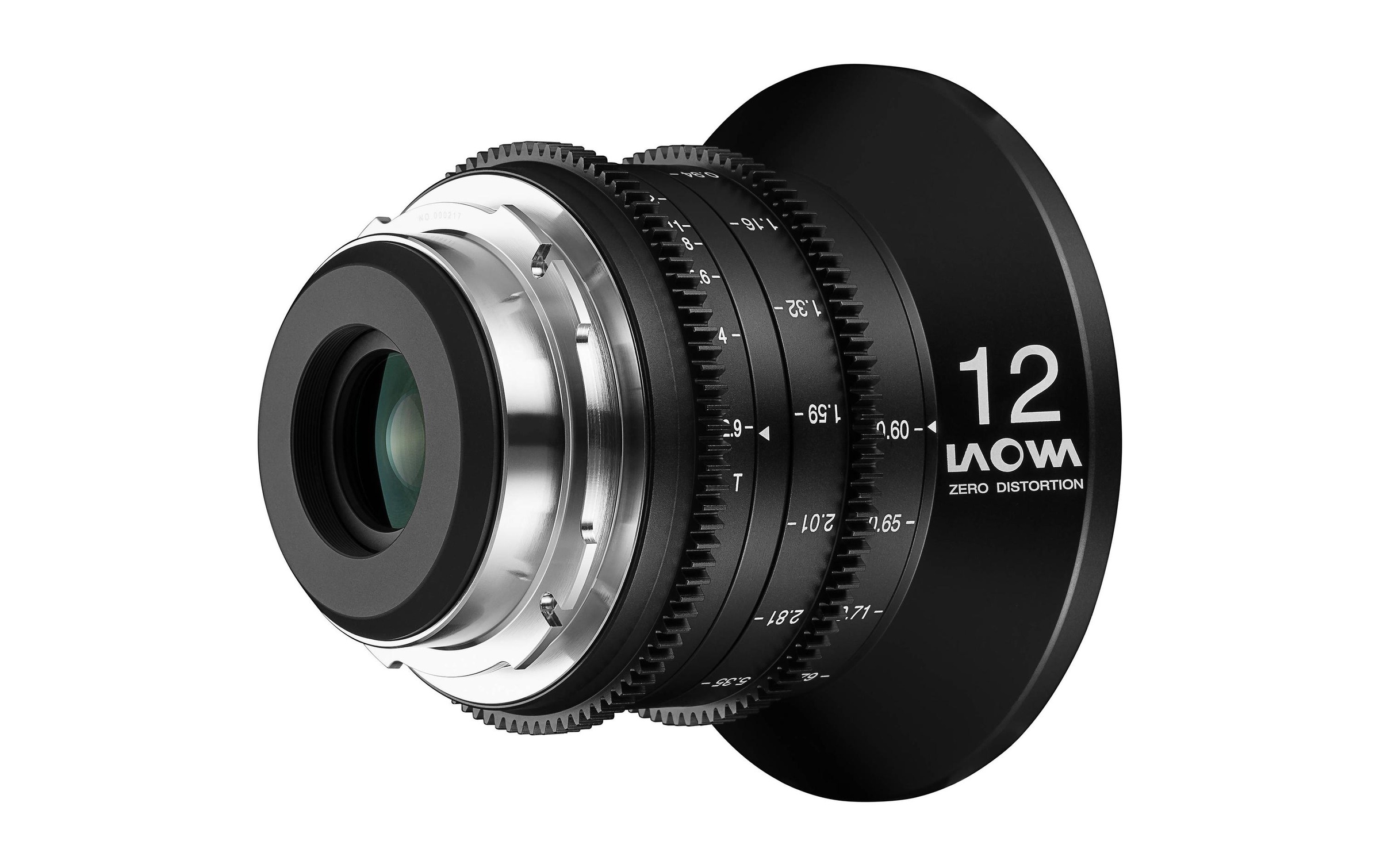 Festbrennweiteobjektiv »Laowa 12mm T2.9 Zero-D Cine (Meter) Ca EF«