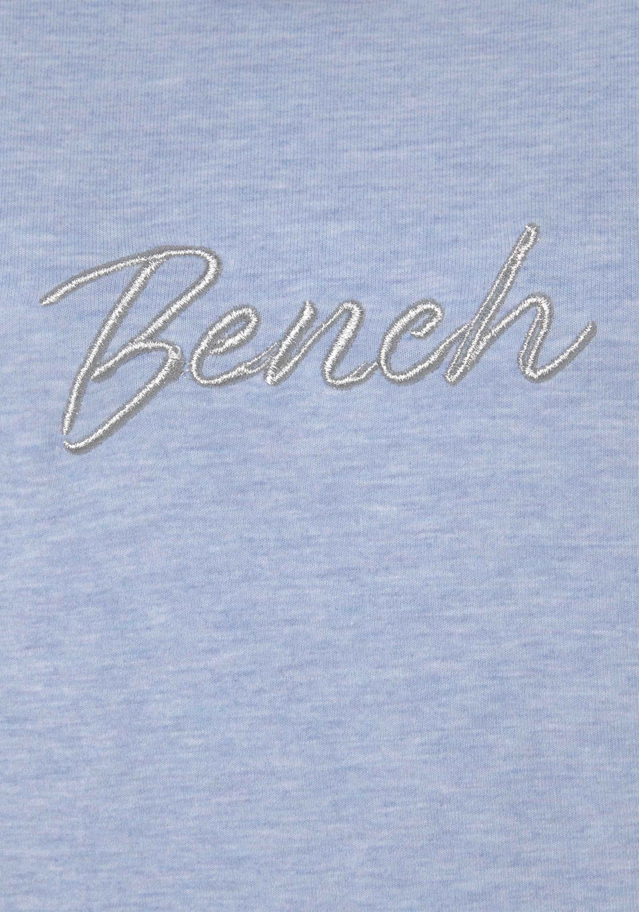 Bench. Loungewear Kapuzensweatshirt, mit glänzender Logostickerei, Loungewear, Loungeanzug