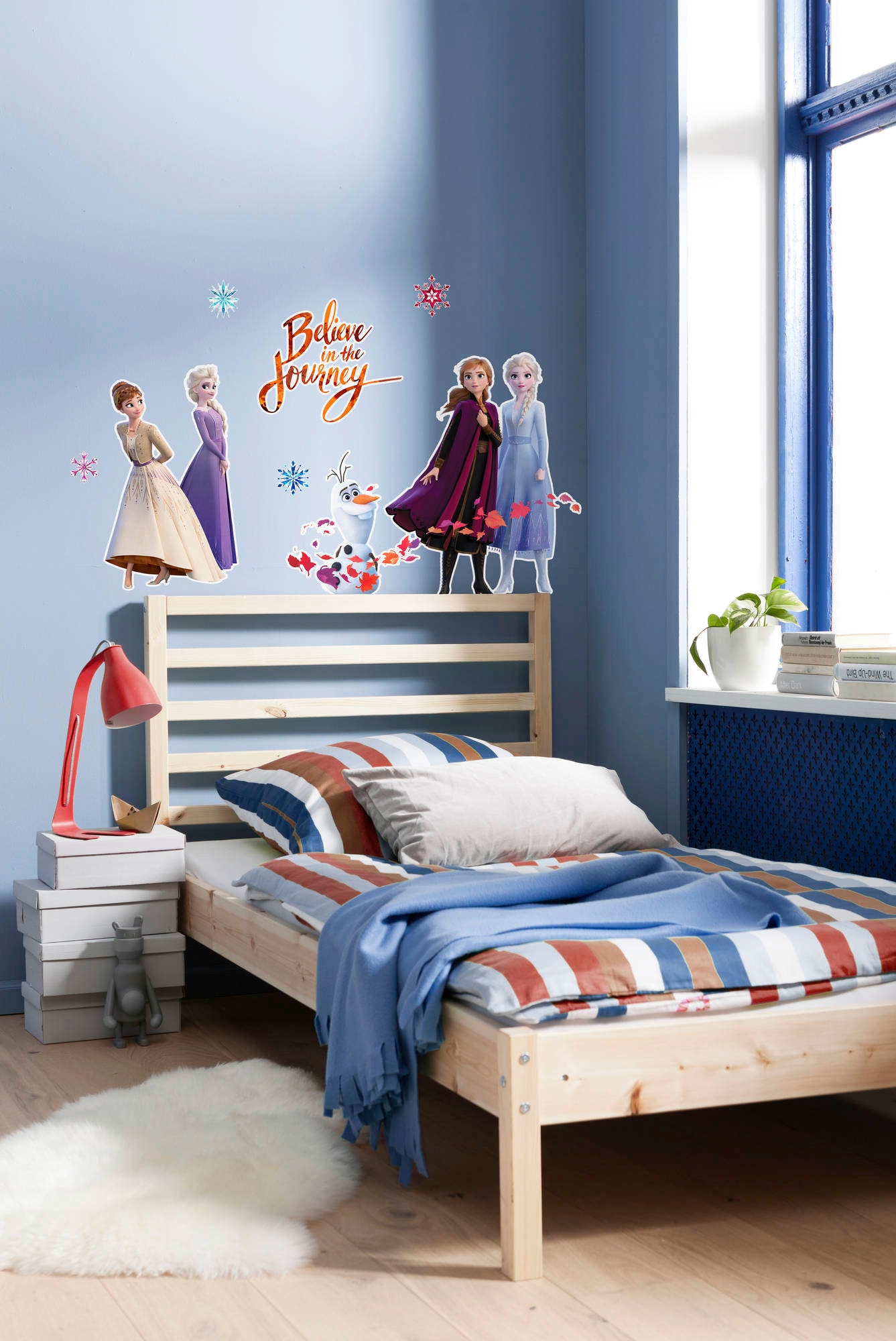 Komar Wandtattoo »Frozen 2 - Believe in the Journey - Grösse 50 x 70 cm«, (10 St.), selbstklebend, Wandsticker, Kinderzimmer