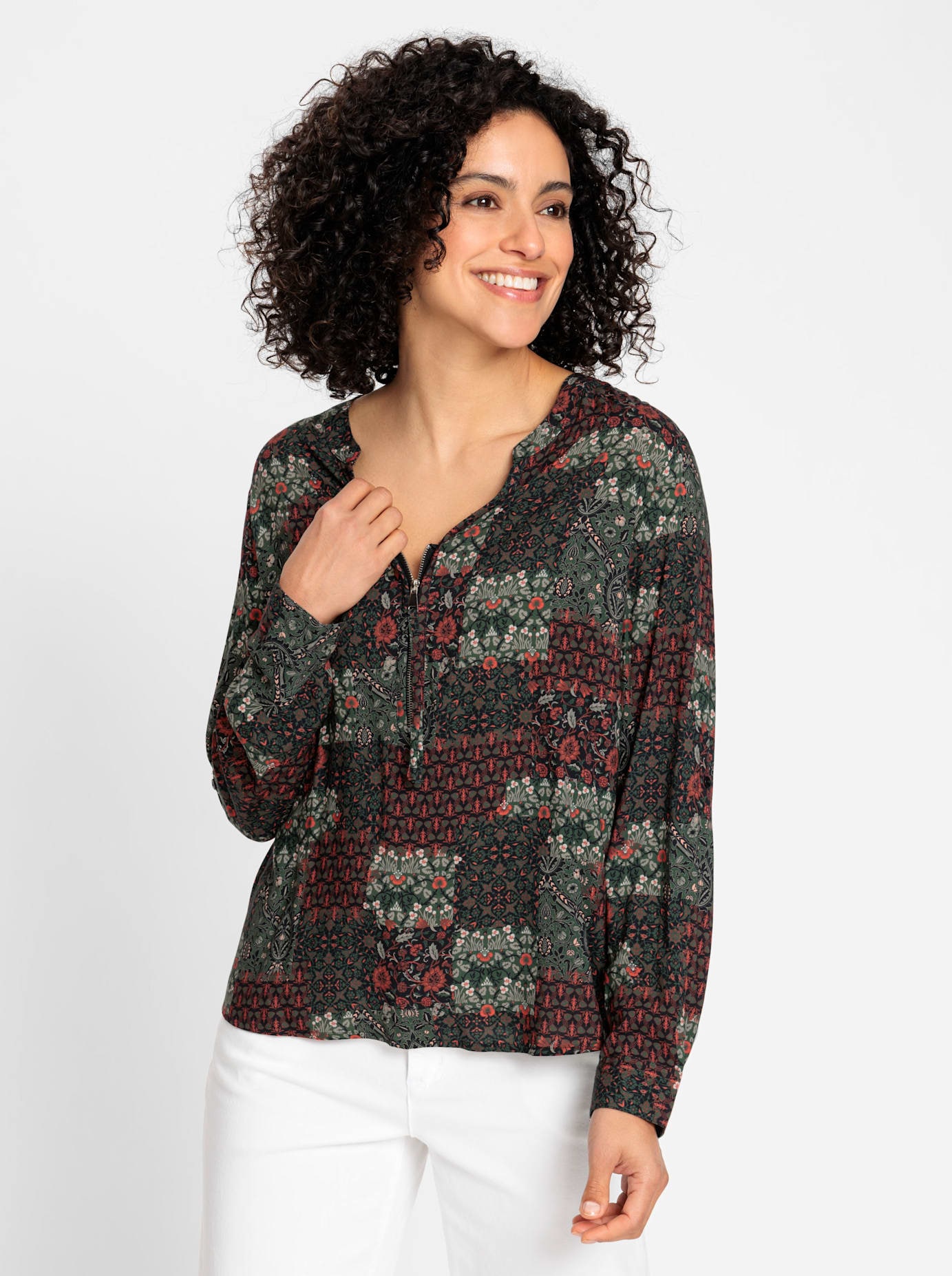 Inspirationen Druckbluse