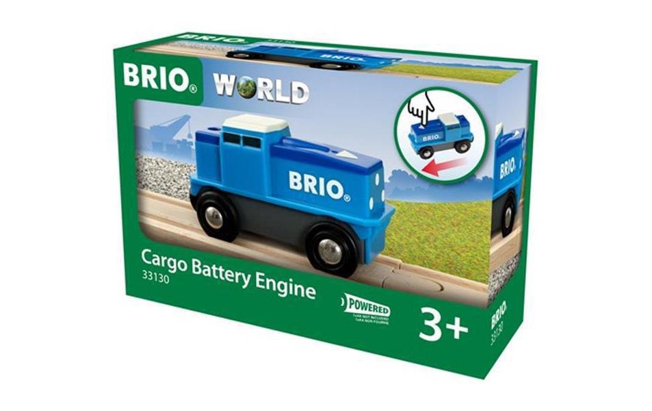 BRIO® Spielzeug-Eisenbahn »Blaue Batterie-Frach«