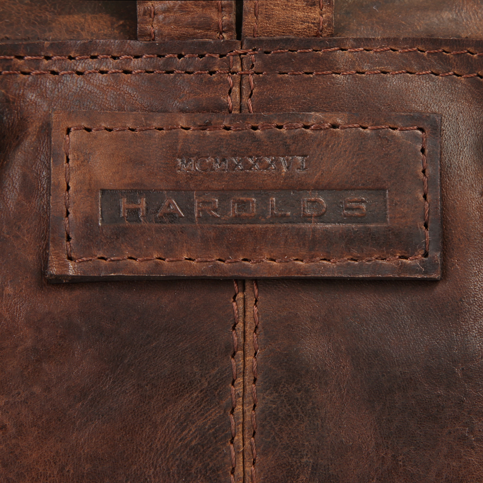 Harold's Laptoprucksack »SADDLE«, echt Leder