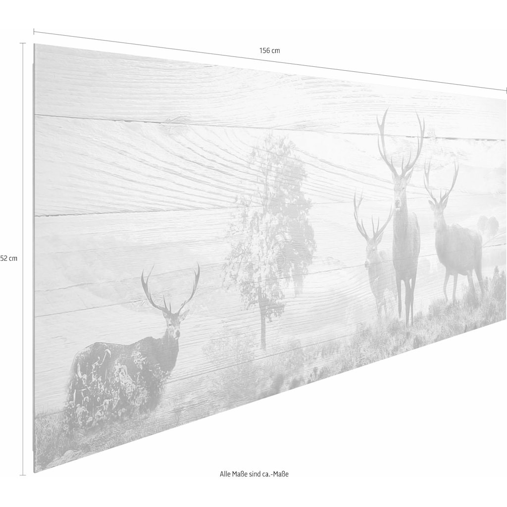 Reinders! Deco-Panel »Hirsche«