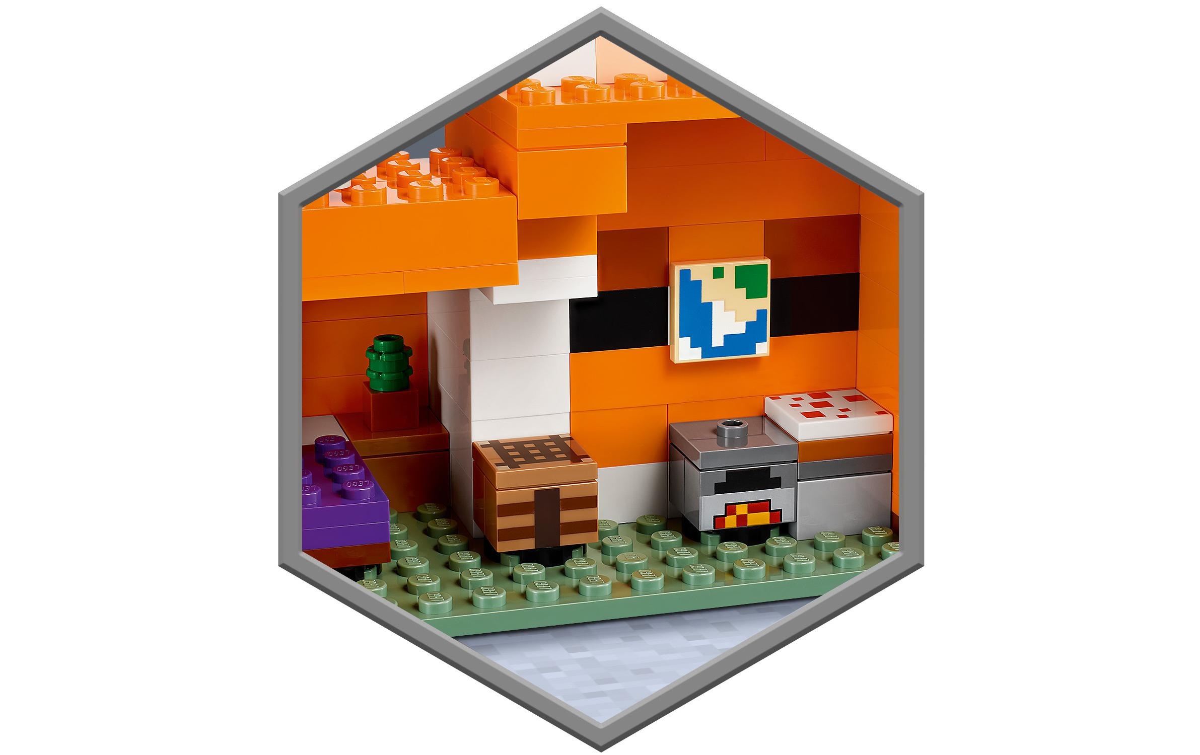 LEGO® Spielbausteine »Die Fuchs-Lodge 211«, (193 St.)