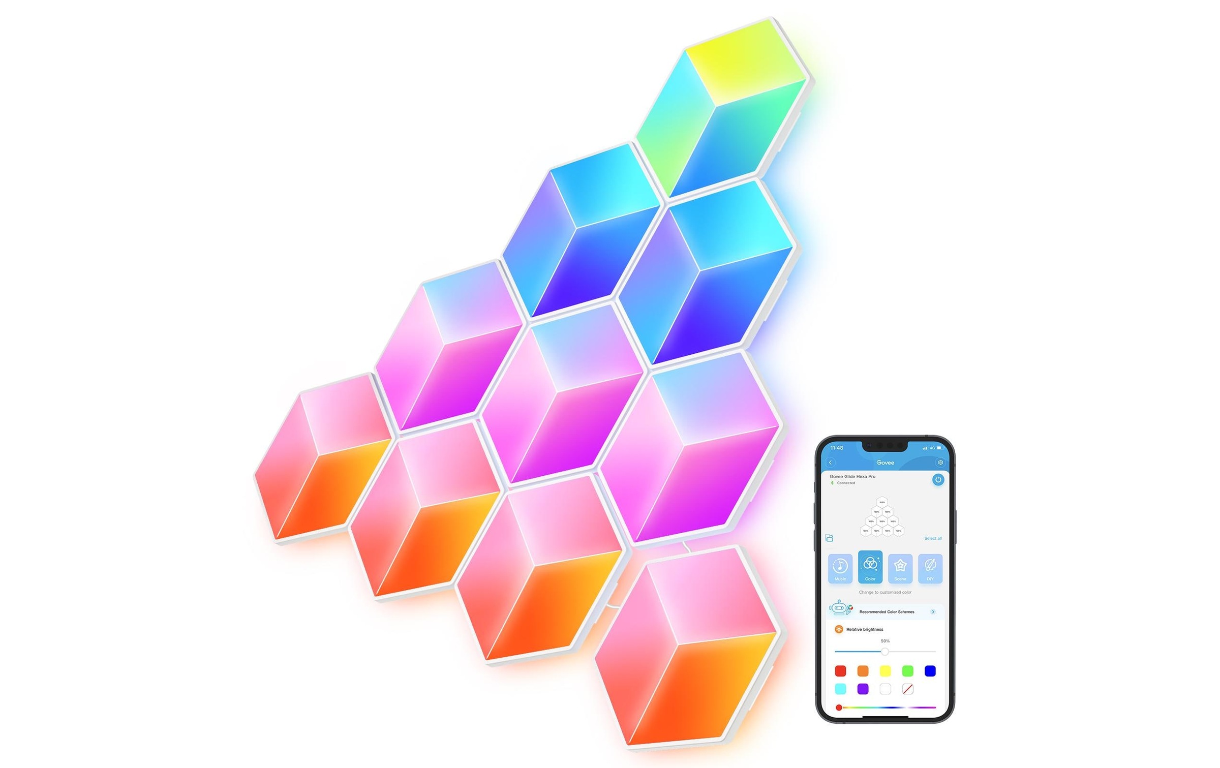Pendelleuchte »Govee Glide Hexa Pro«
