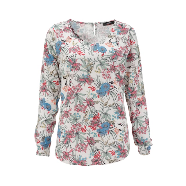 Aniston CASUAL Schlupfbluse, mit farbenfrohem Blumendruck online kaufen |  Jelmoli-Versand