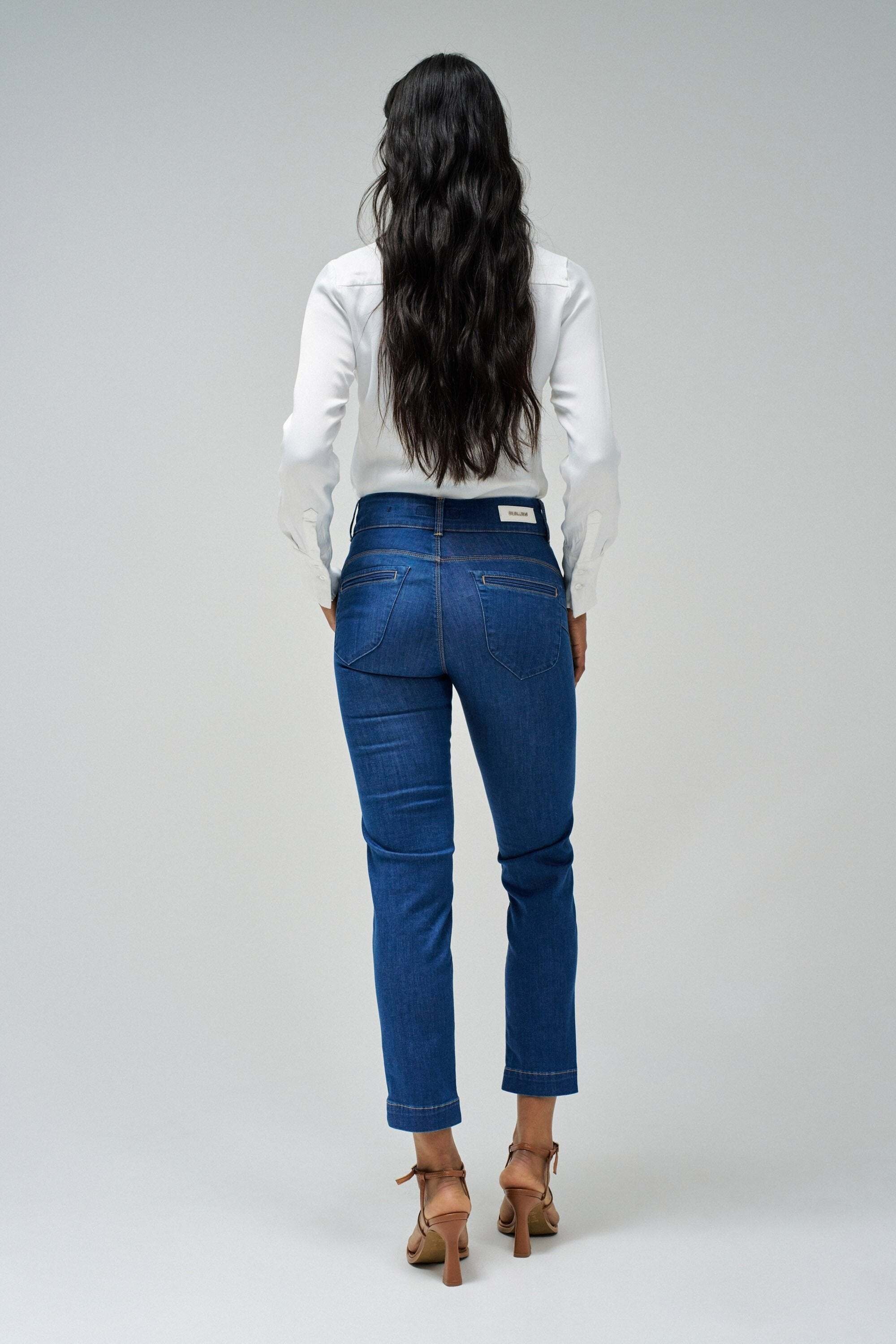 Salsa Slim-fit-Jeans »Salsa Jeans Jeans Secret Denim Crop Slim«