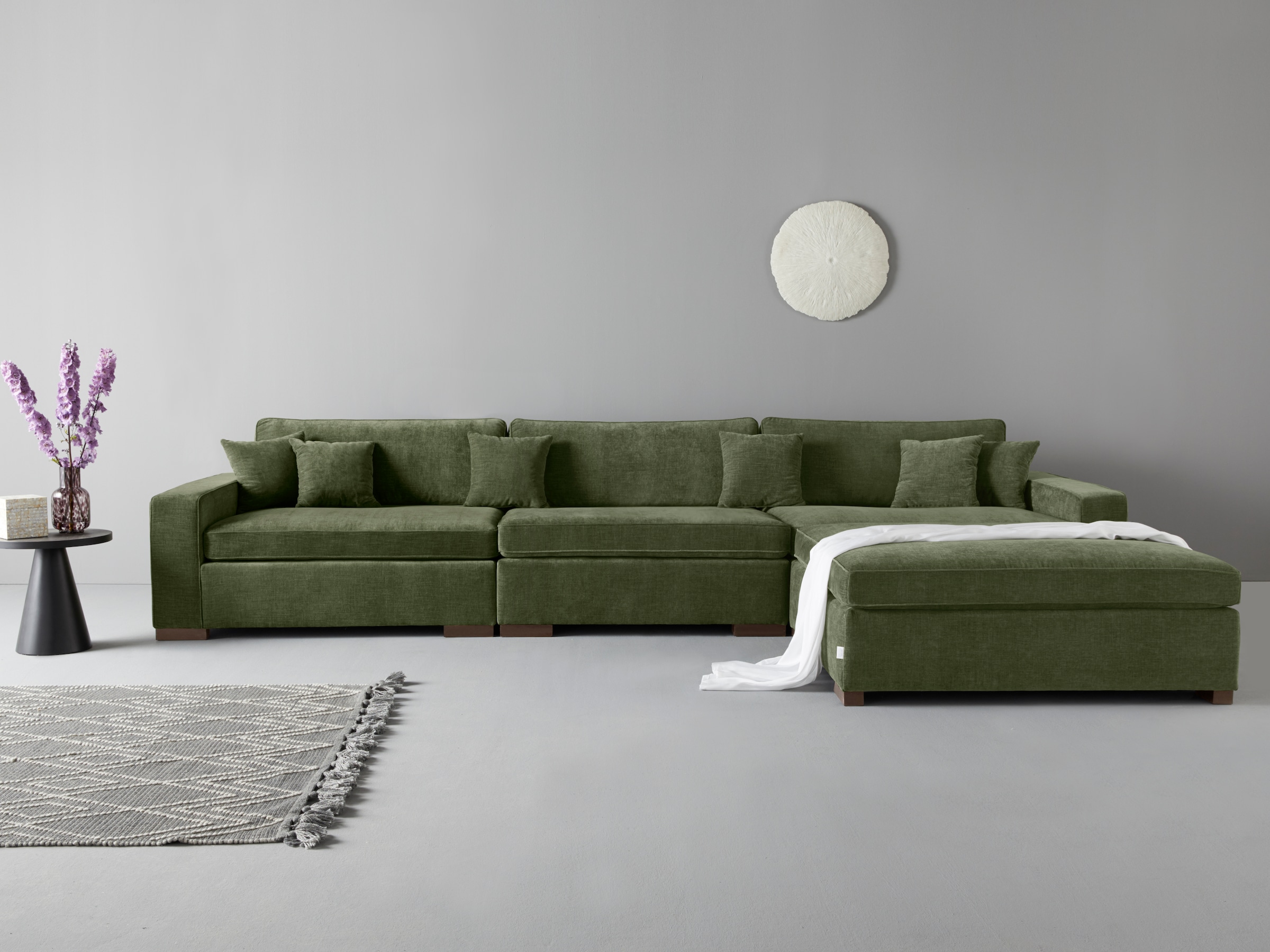 Guido Maria Kretschmer Home&Living 3-Sitzer »Skara XXL«, Lounge-Sofa XXL mit Federkern-Polsterung, in vielen Bezugsvarianten