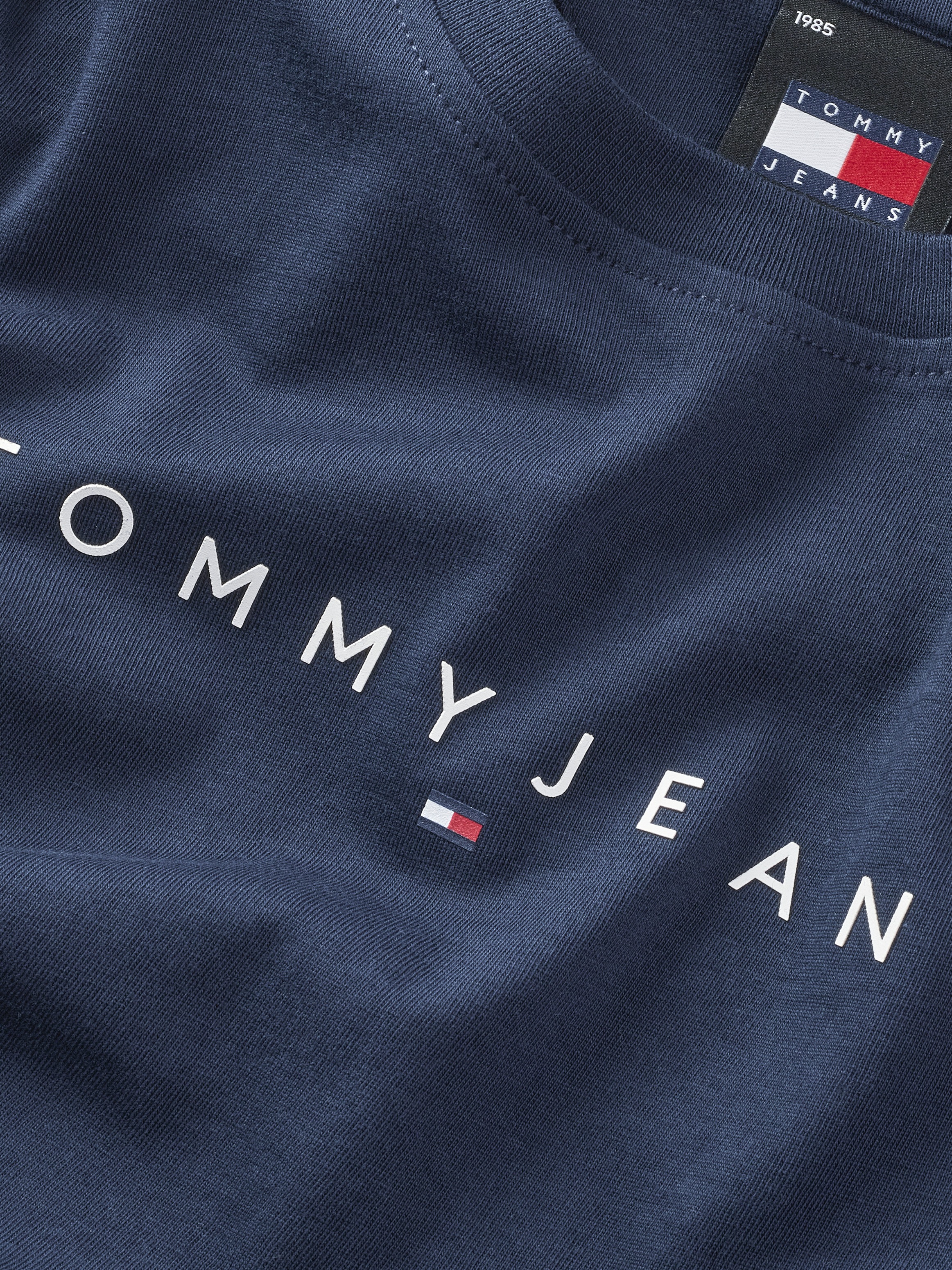 Tommy Jeans Curve T-Shirt »TJW SLIM LINEAR TEE EXT«, in Grosse Grössen