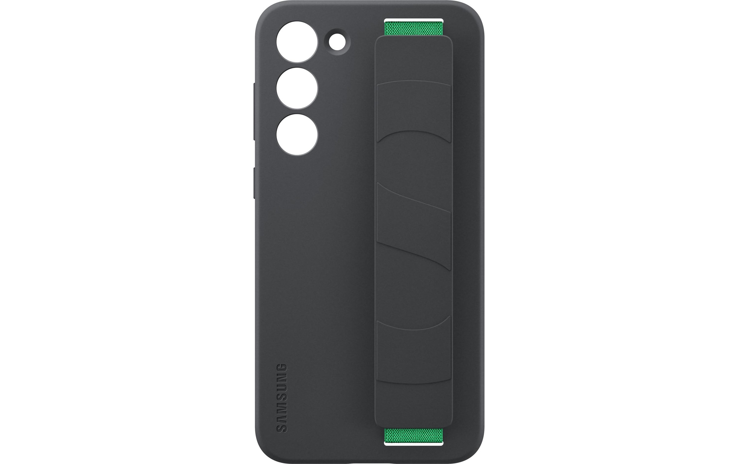 Handyhülle »Silicone Grip Cover Black«, Samsung Galaxy S23+