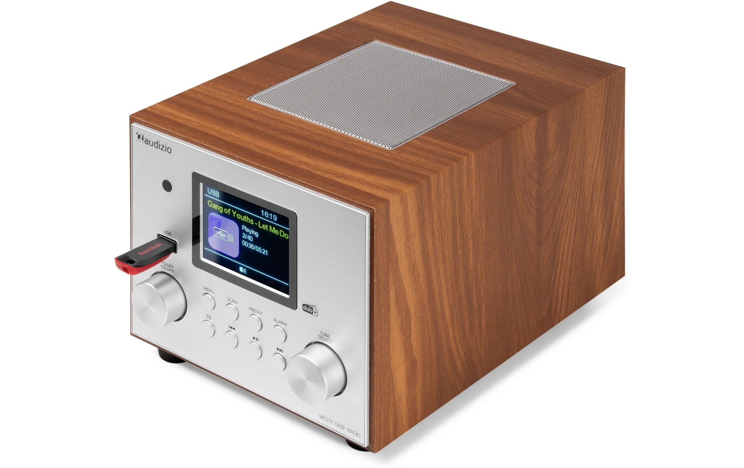 AUDIZIO Digitalradio (DAB+) »Vieste«, (Digitalradio (DAB+)-FM-Tuner)