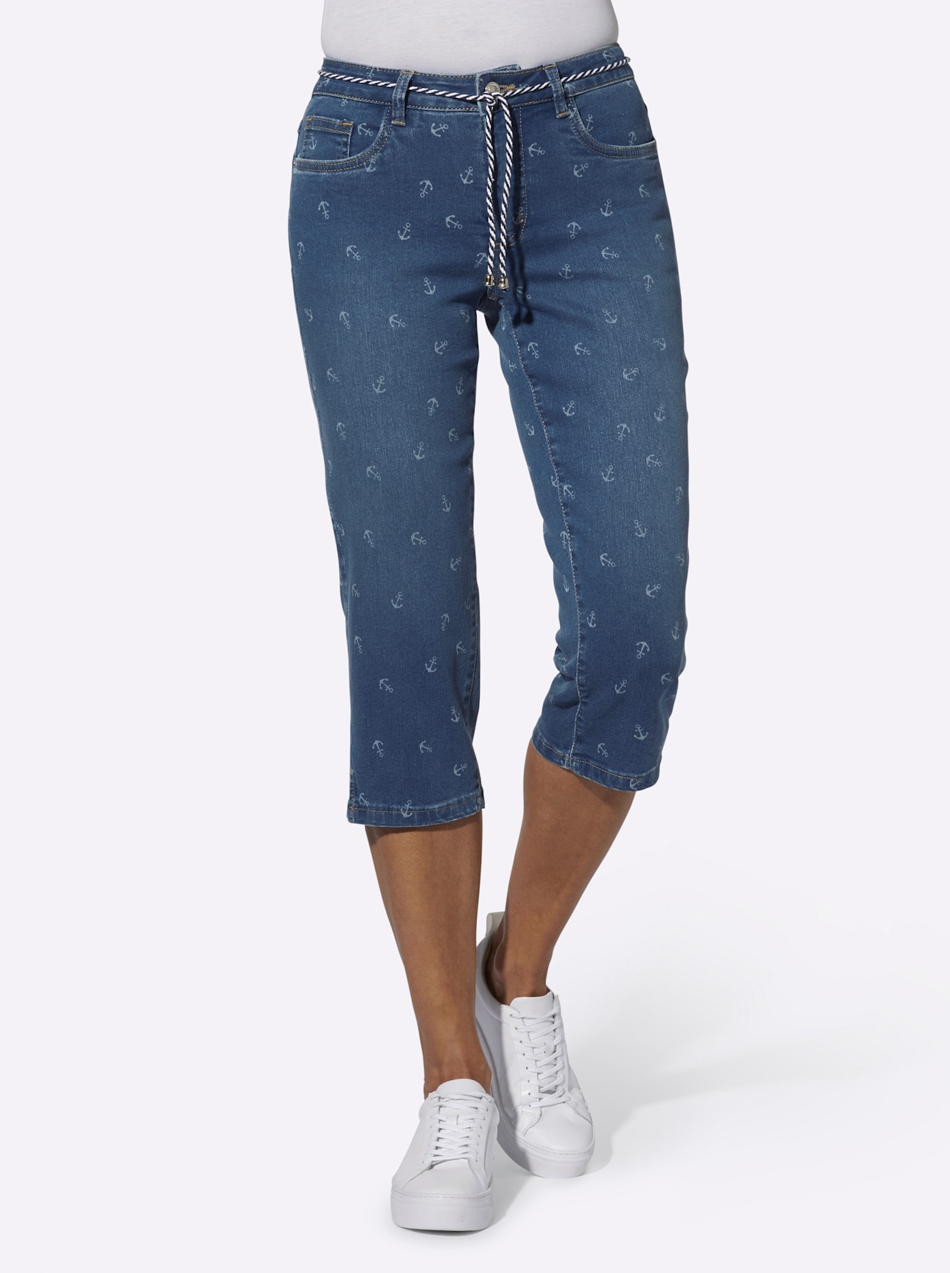 Casual Looks Caprijeans, (1 tlg.)