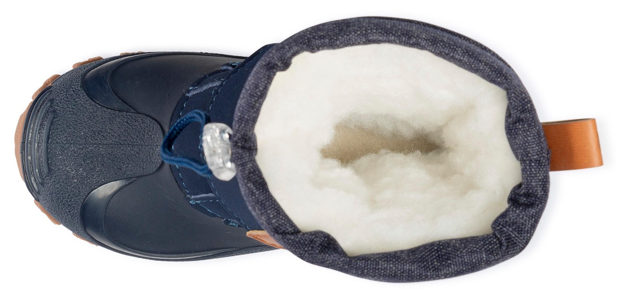 Lurchi Snowboots »Finn«, Winterboots mit Schurwolle, Grössenschablone zum Download