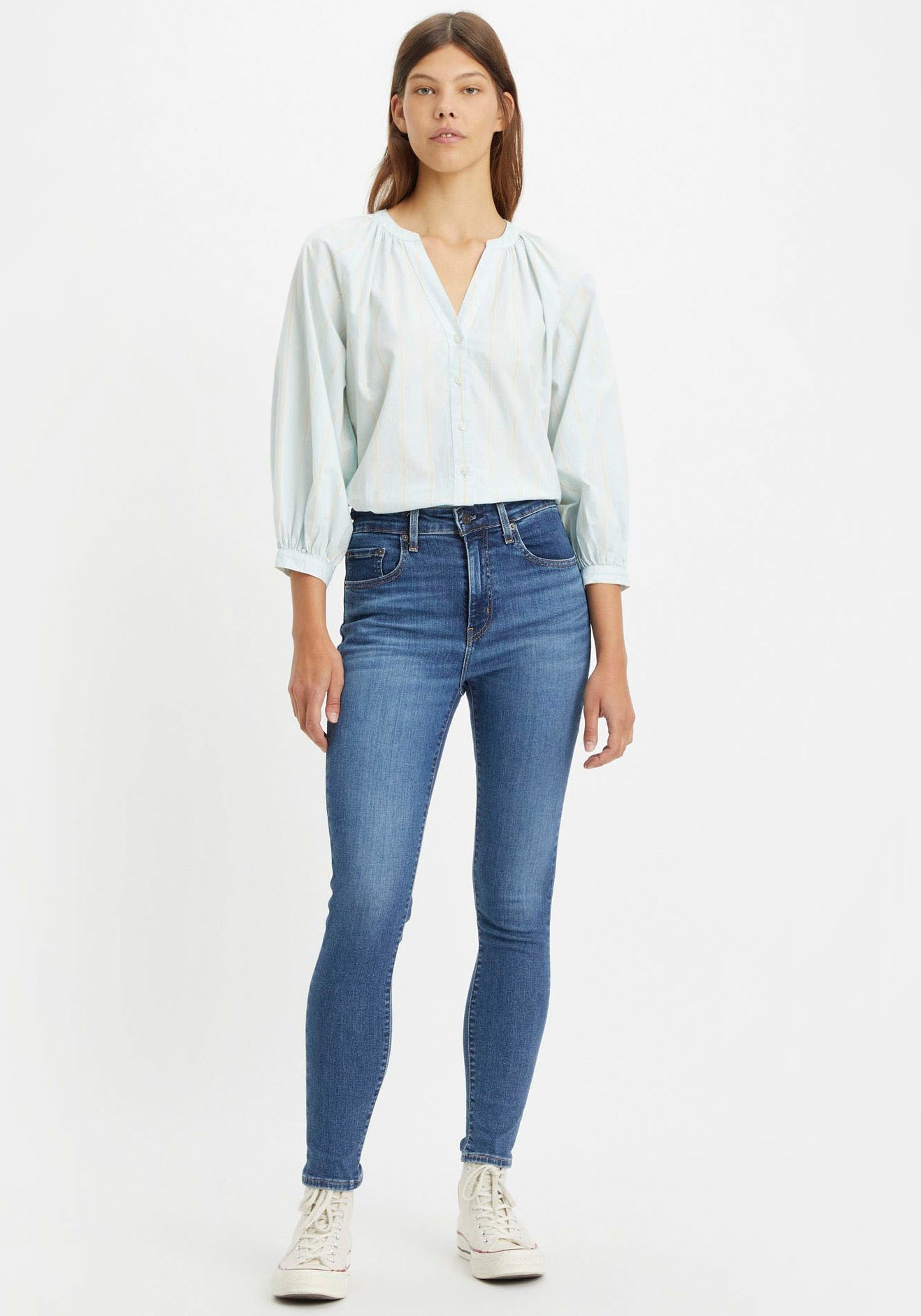 Levi's® Skinny-fit-Jeans »721 High rise skinny«, mit hohem Bund